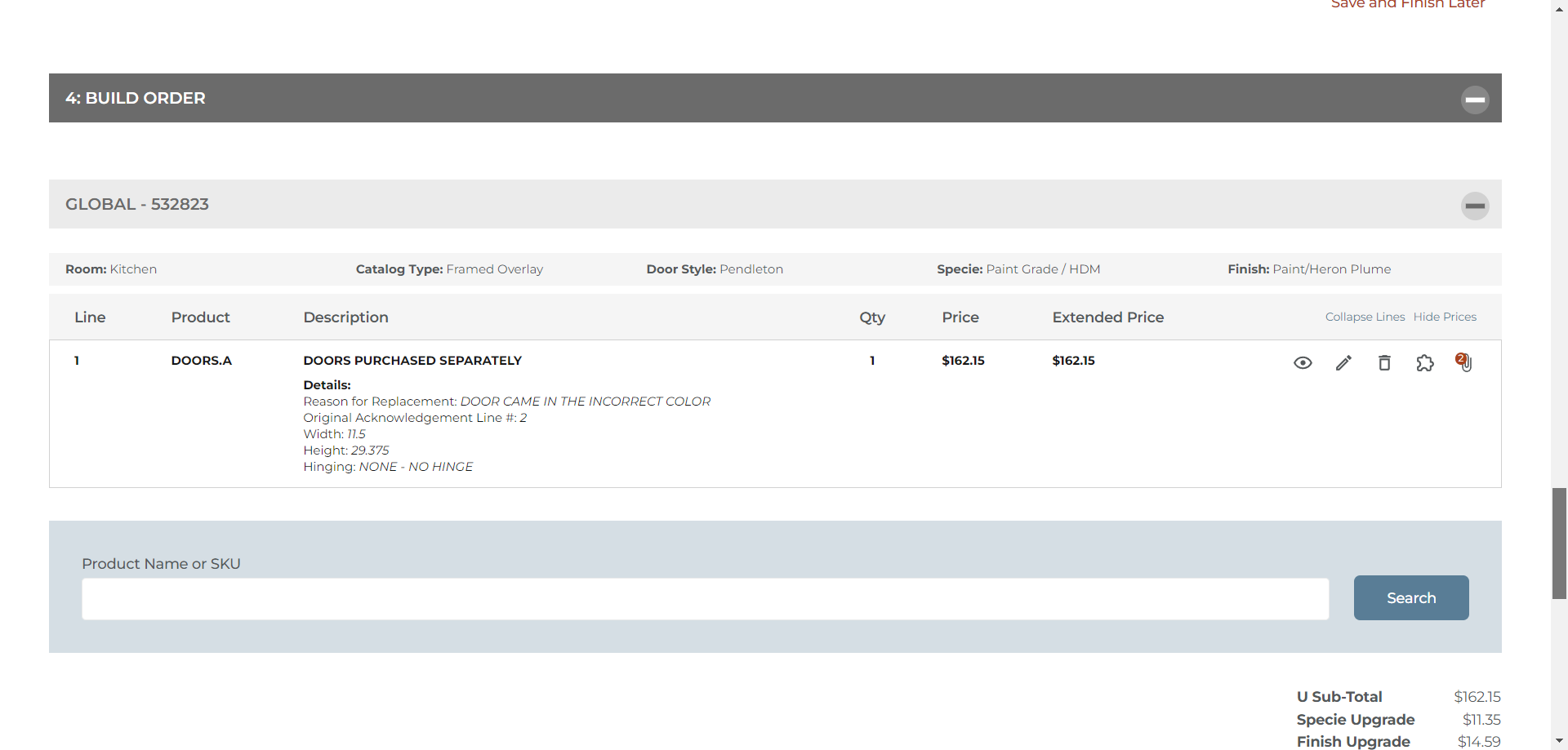 Step #28: Verify all the information you just entered and begin a new line item if needed...