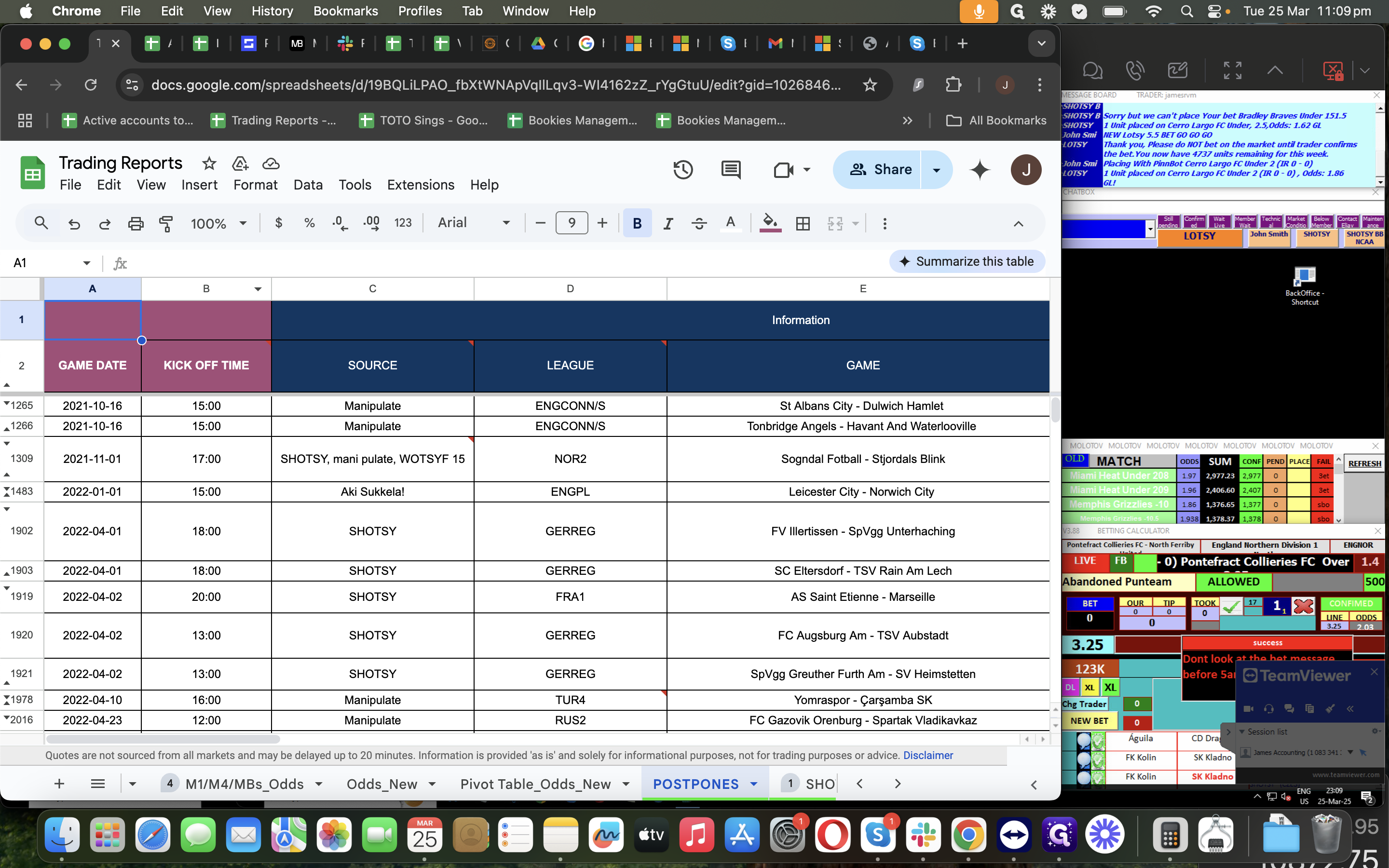 Step #31: Go on Postponed Sheet and sort everything needed.