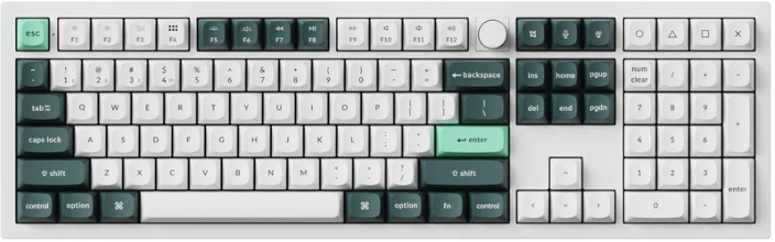 Step #1: This is a heavy and uniquely designed keyboard. It's a Hall Effect keyboard, making it more customizable than most. It features interesting software that controls how far you need to press a key before it registers. Unlike our previous keyboard, this one is slightly smaller as it lacks macro keys on the far left. However, it does have four dedicated macro keys in the top right corner, and actually, we have gained many more macros, which you'll see in the software.