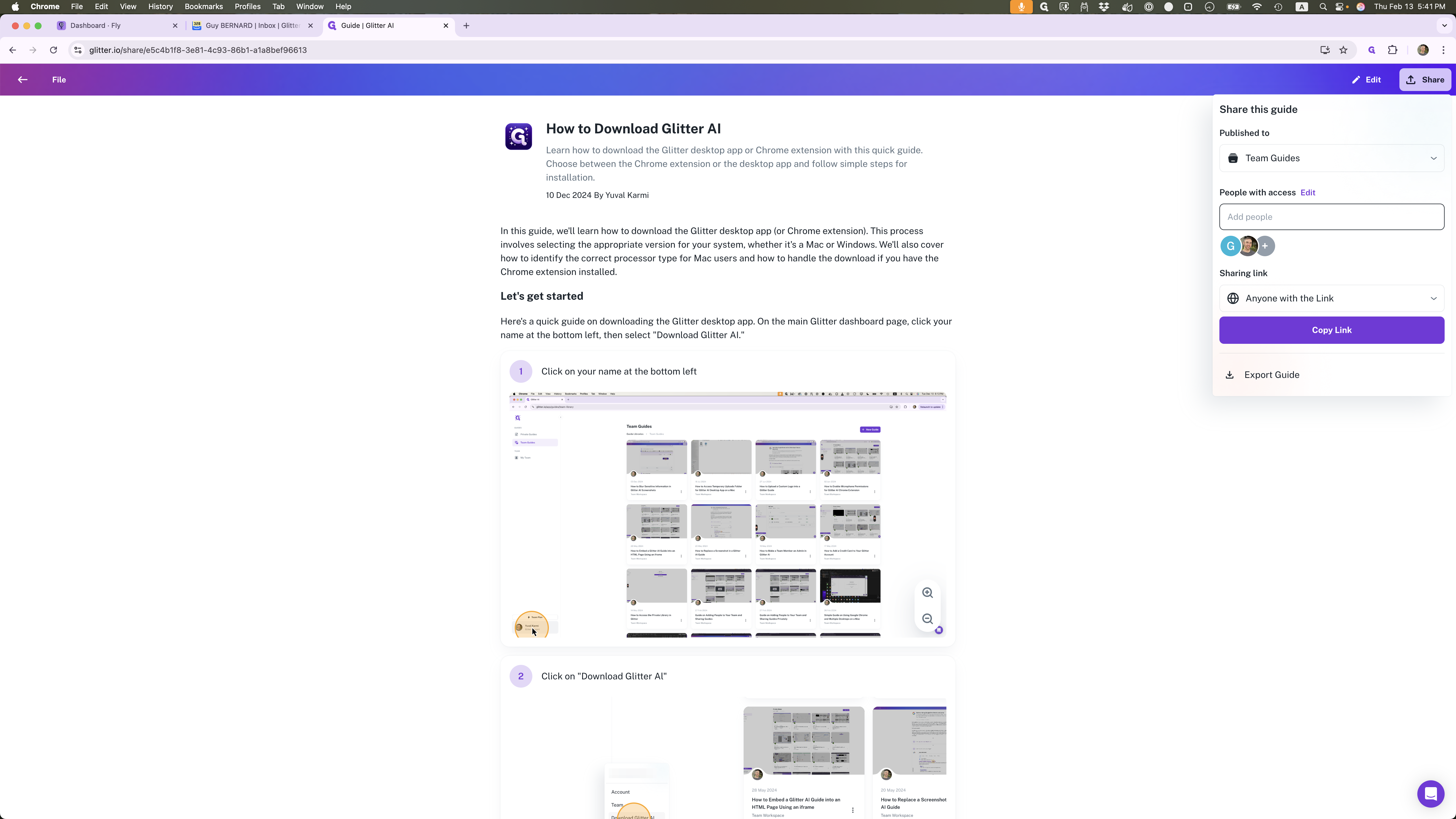 Step #3: Click on "Add people"