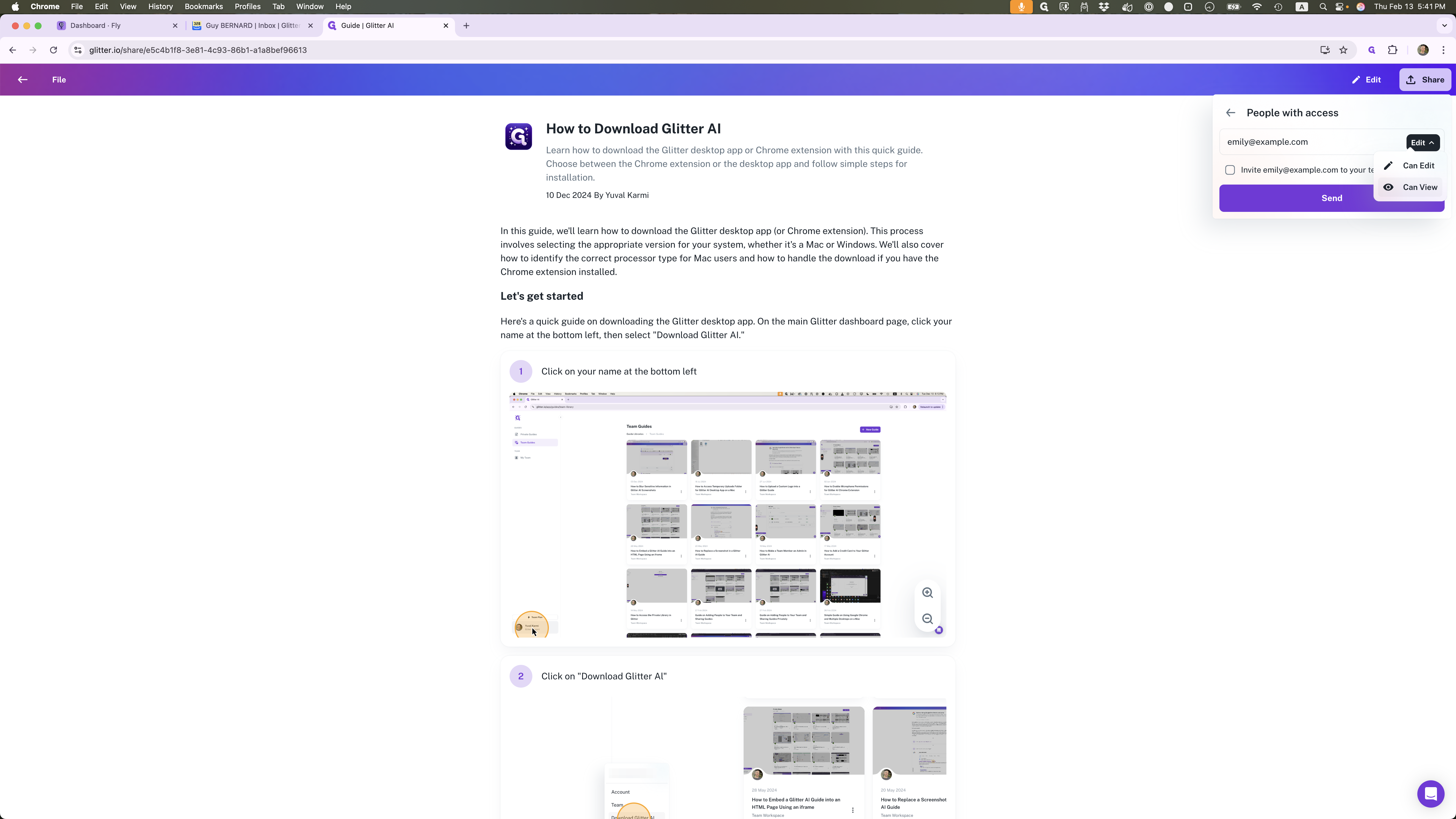 Step #6: Click here