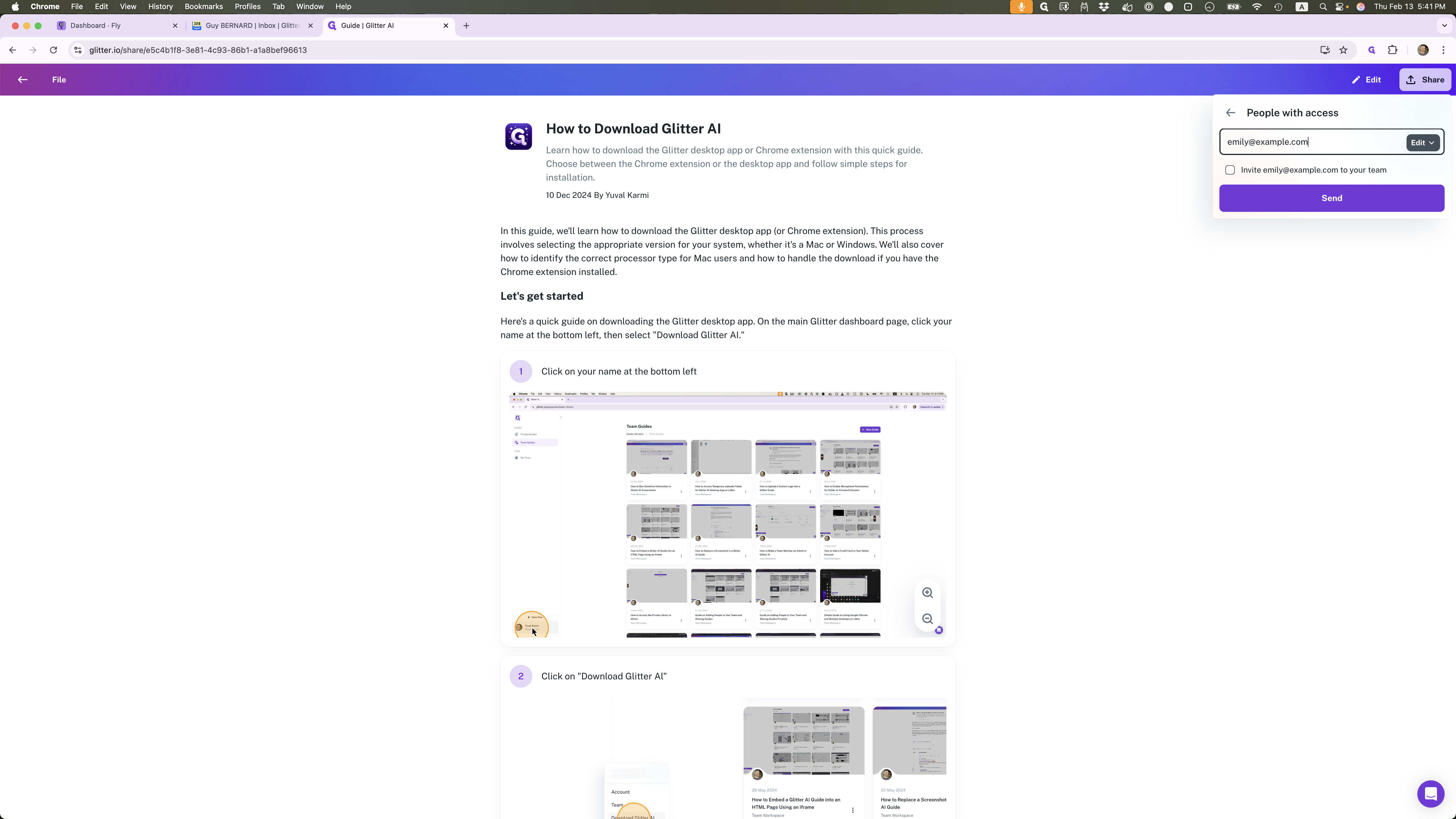 Step #5: Decide on Edit or View only permissions