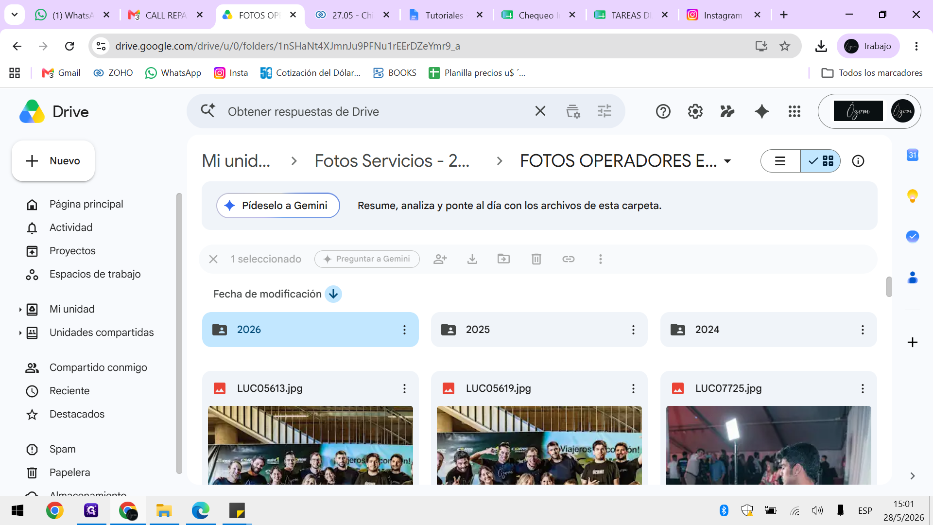 Step #14: Sube la foto que descargaste y renómbrala utilizando el nombre exacto de la oportunidad.