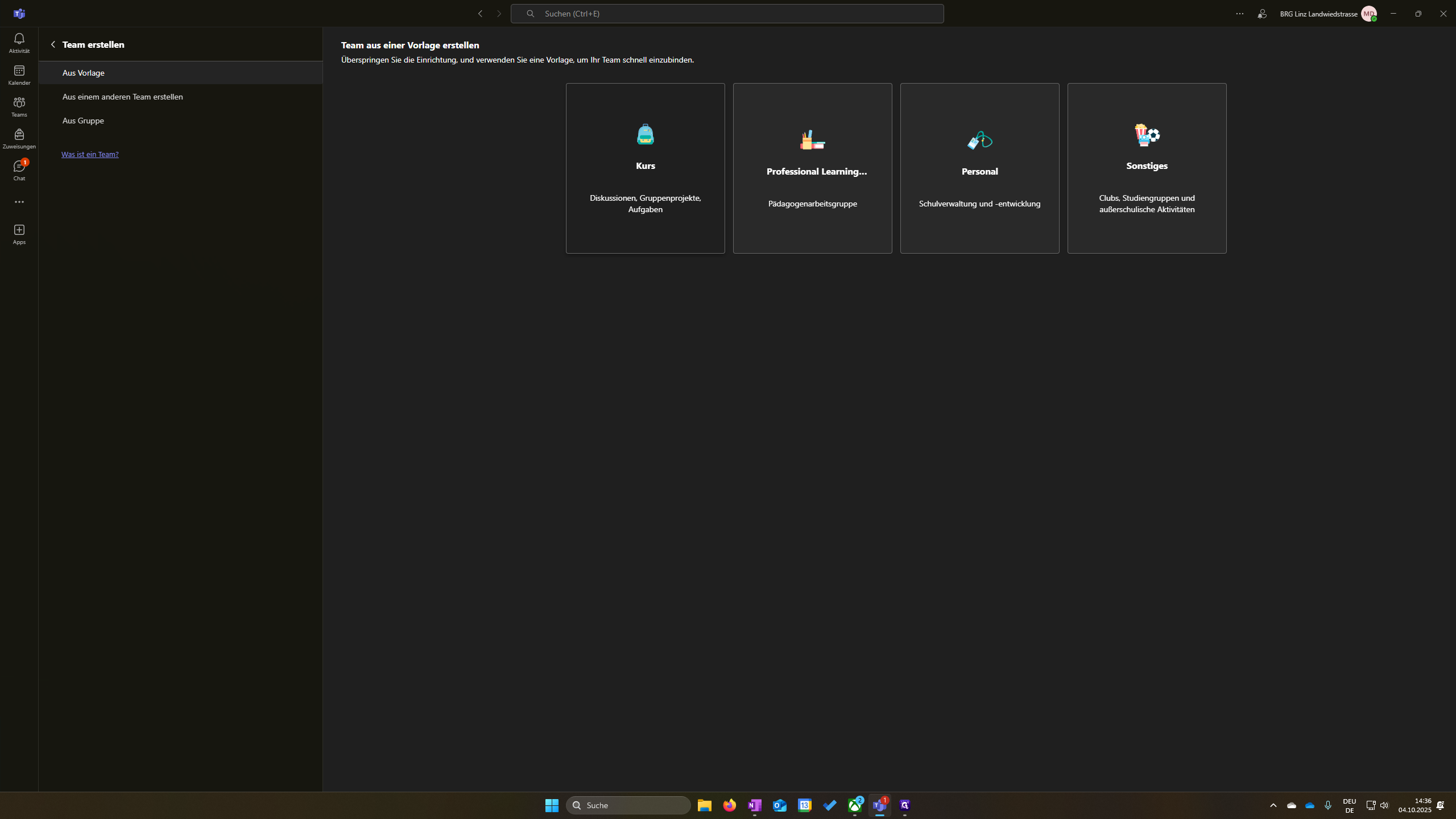 Step #4: Klicken Sie auf ", Kurs"