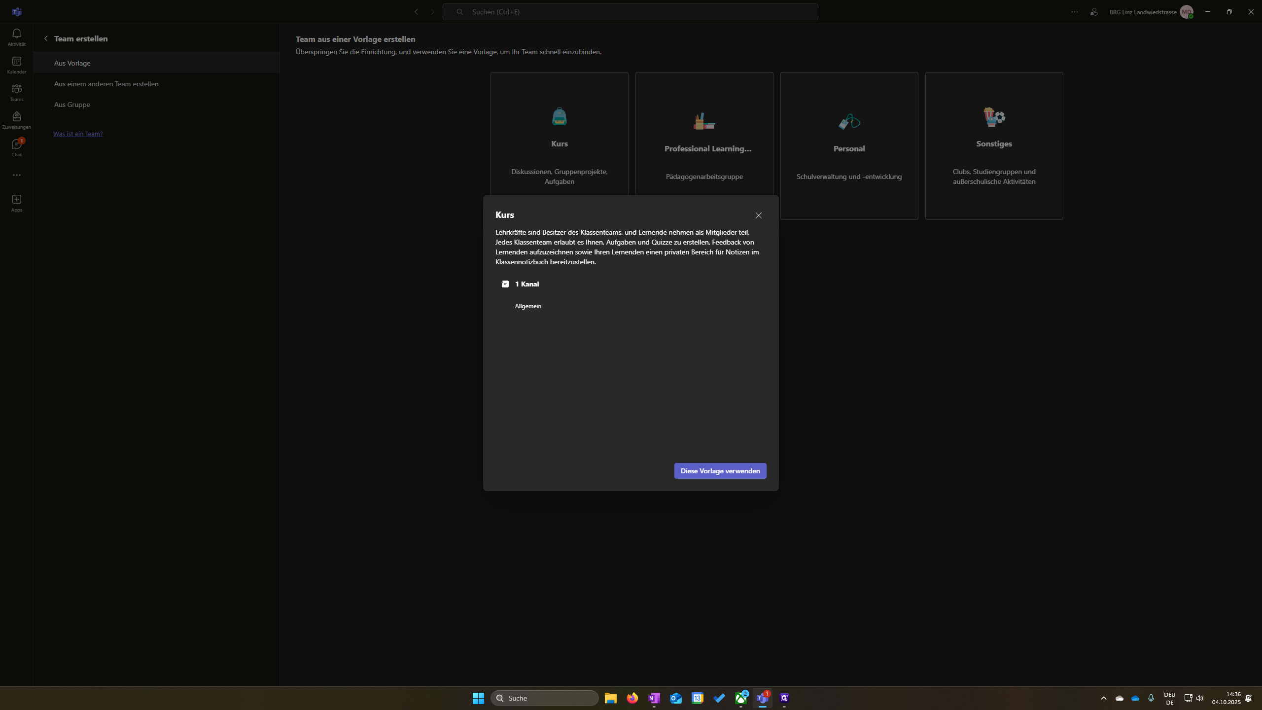 Step #5: Klicken Sie auf "Diese Vorlage verwenden"