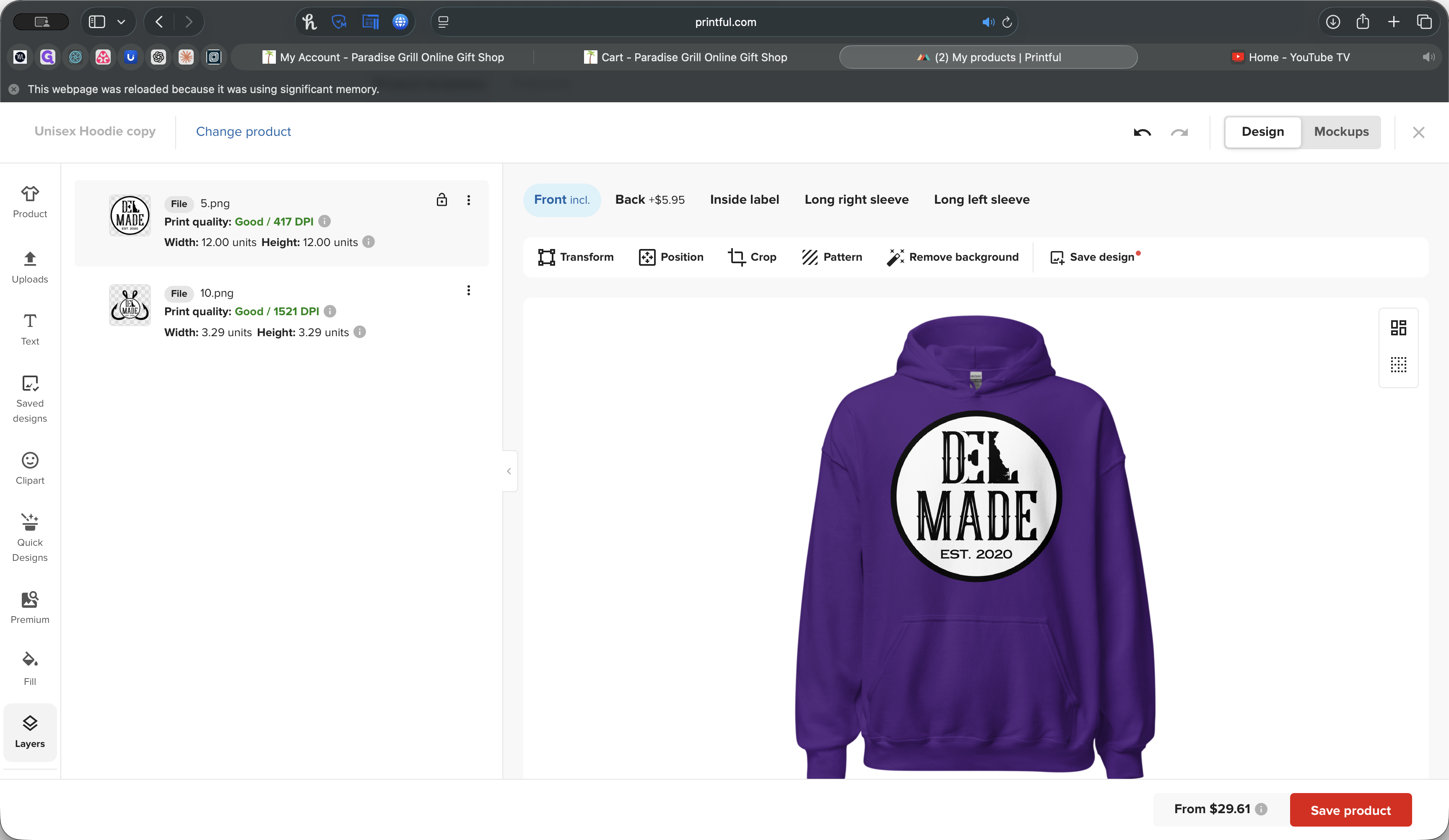 Step #12: Click here