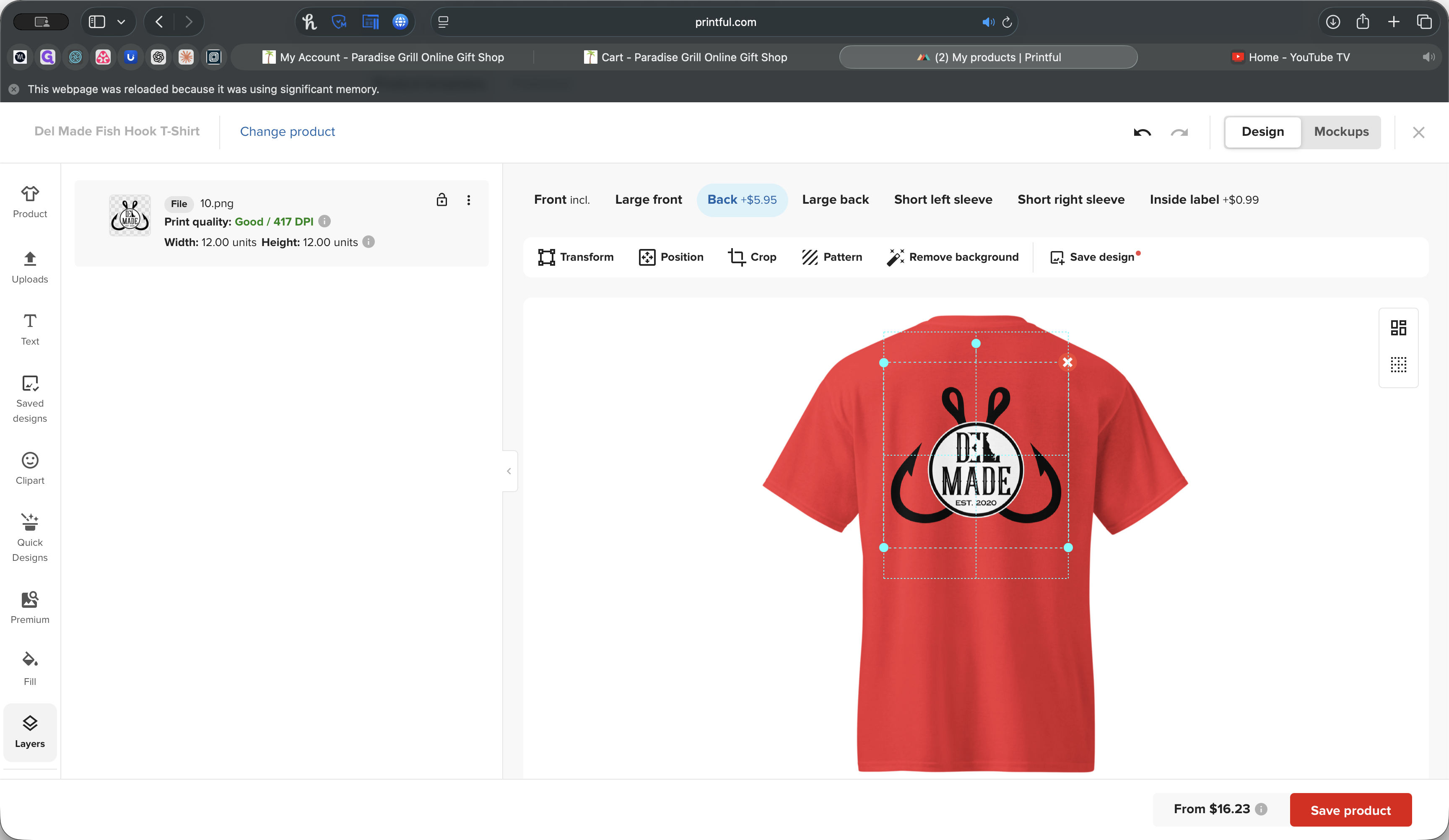 Step #33: Click here