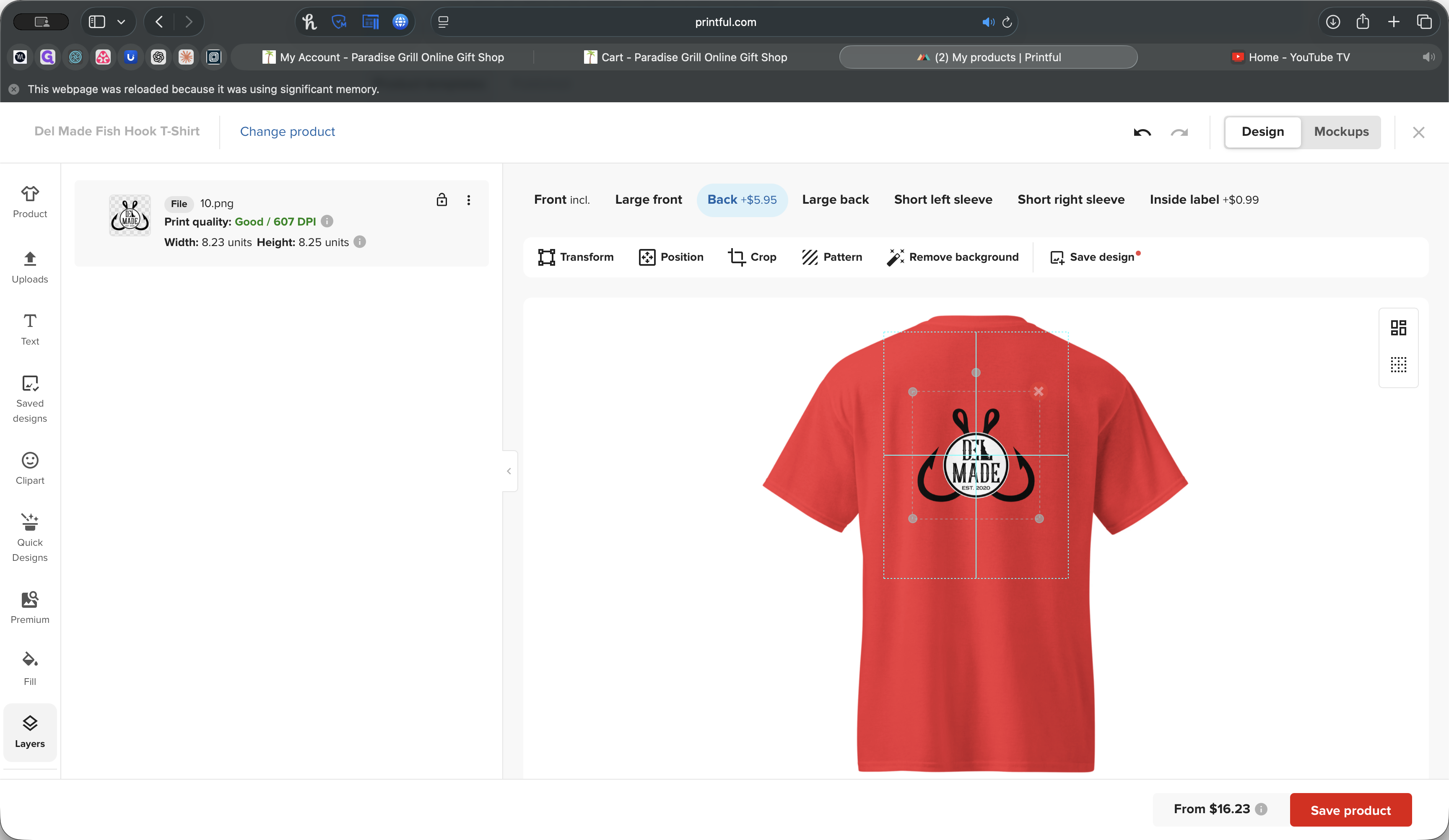 Step #34: Click on "MADE"