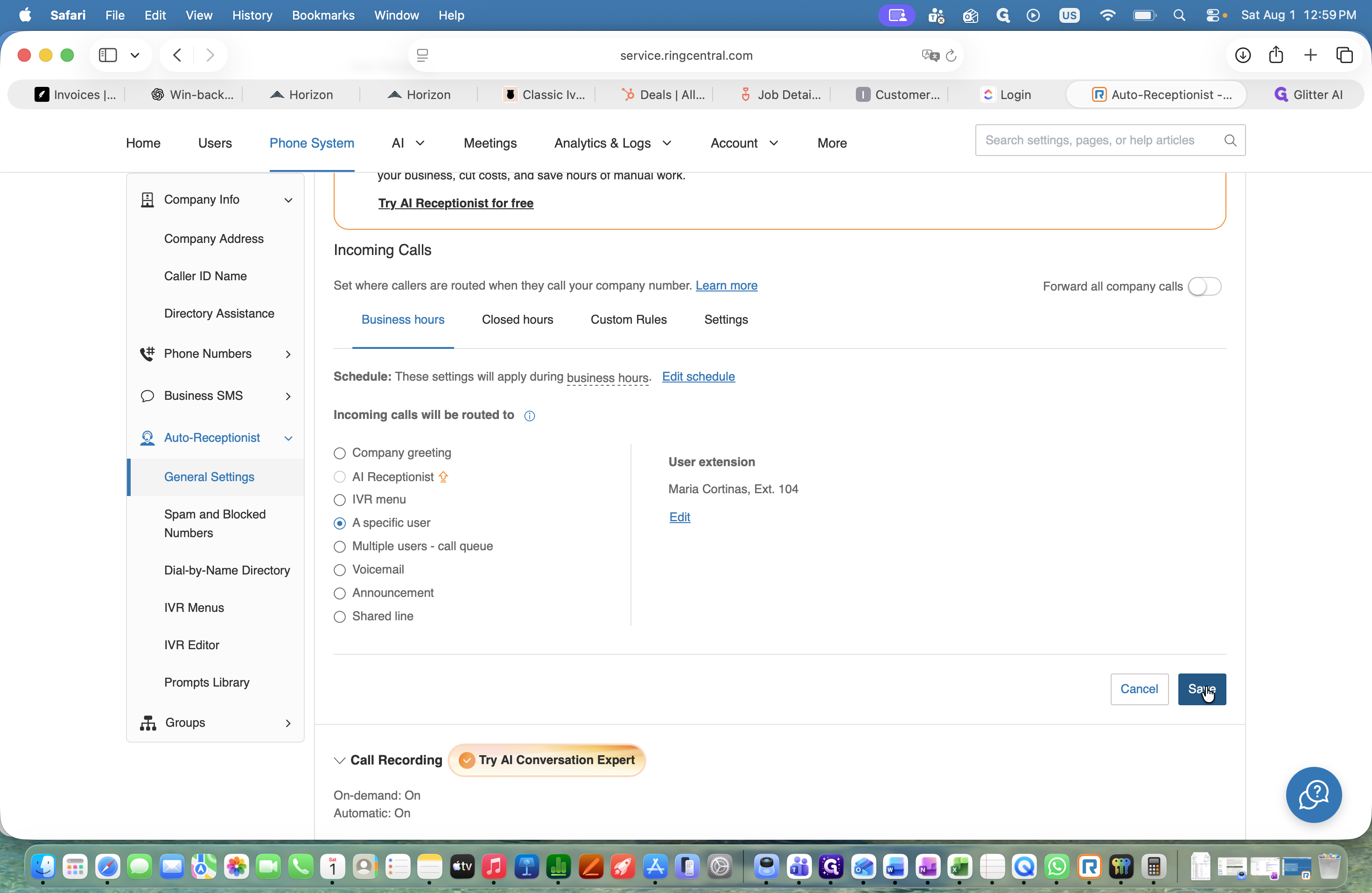 Step #23: Click Save to confirm your changes.