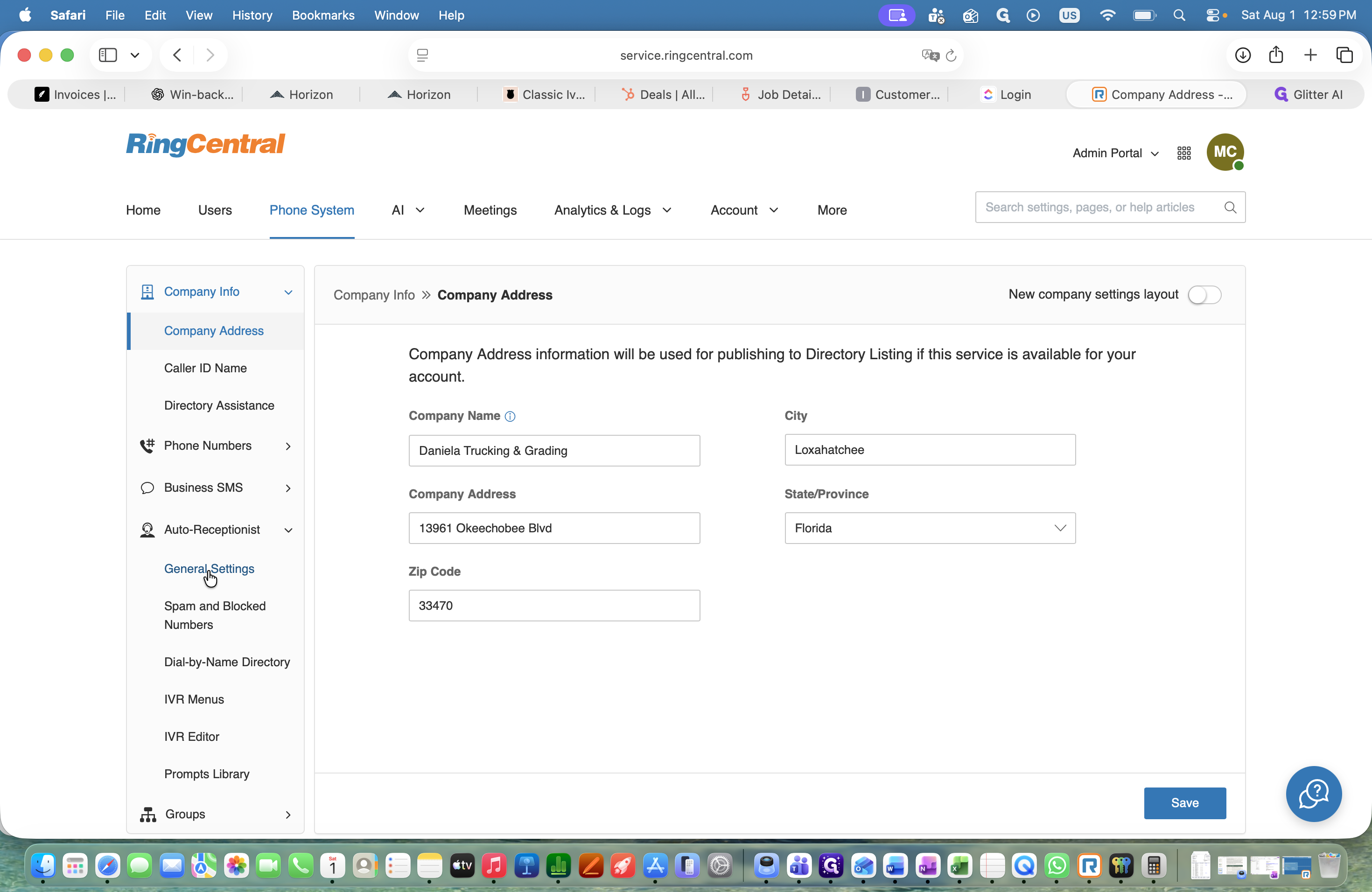 Step #18: Click General Settings.