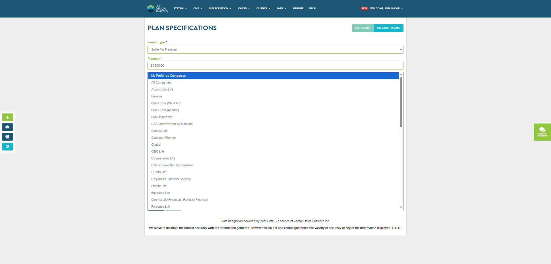 Step #7: Filter by "All Carriers" (ensures results)