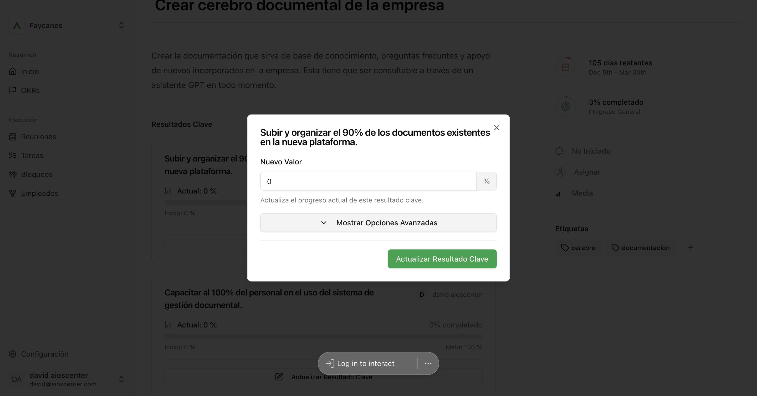 Step #16: Hagan clic en "Mostrar Opciones Avanzadas"