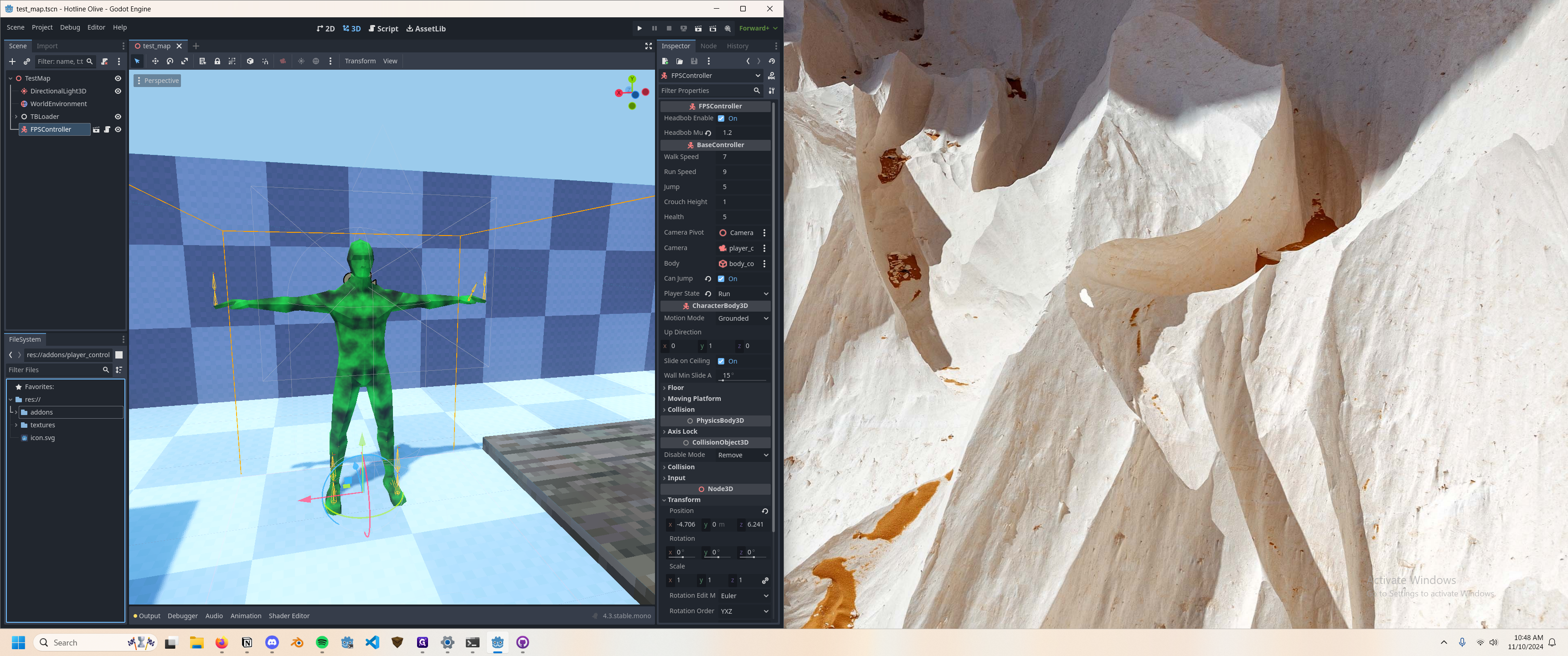Step #1: Right-click on "■ res :"