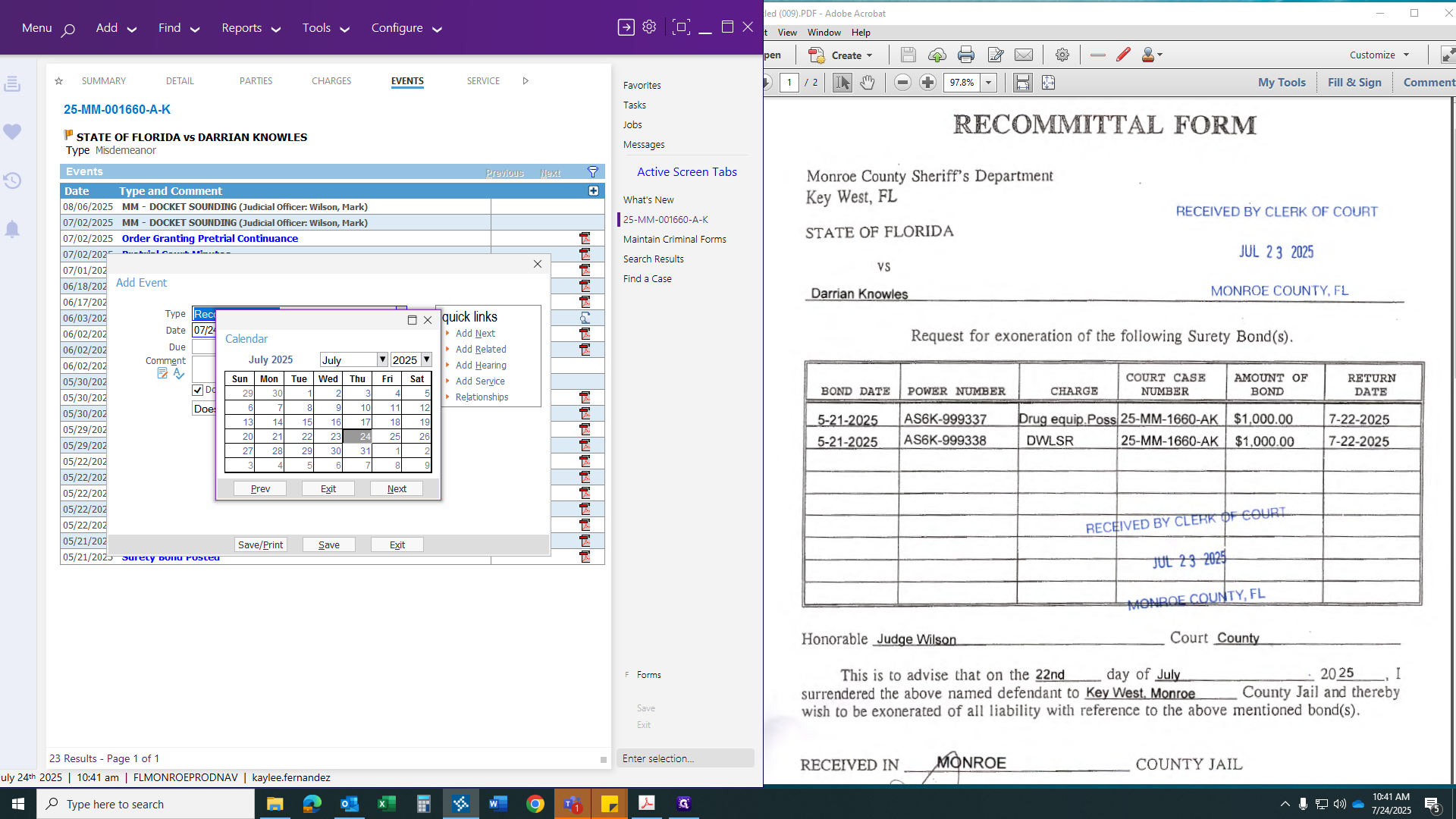 Step #6: Click on "23"