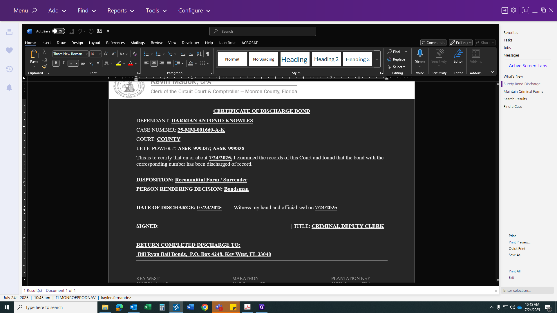 Step #58: Click on "Exit"