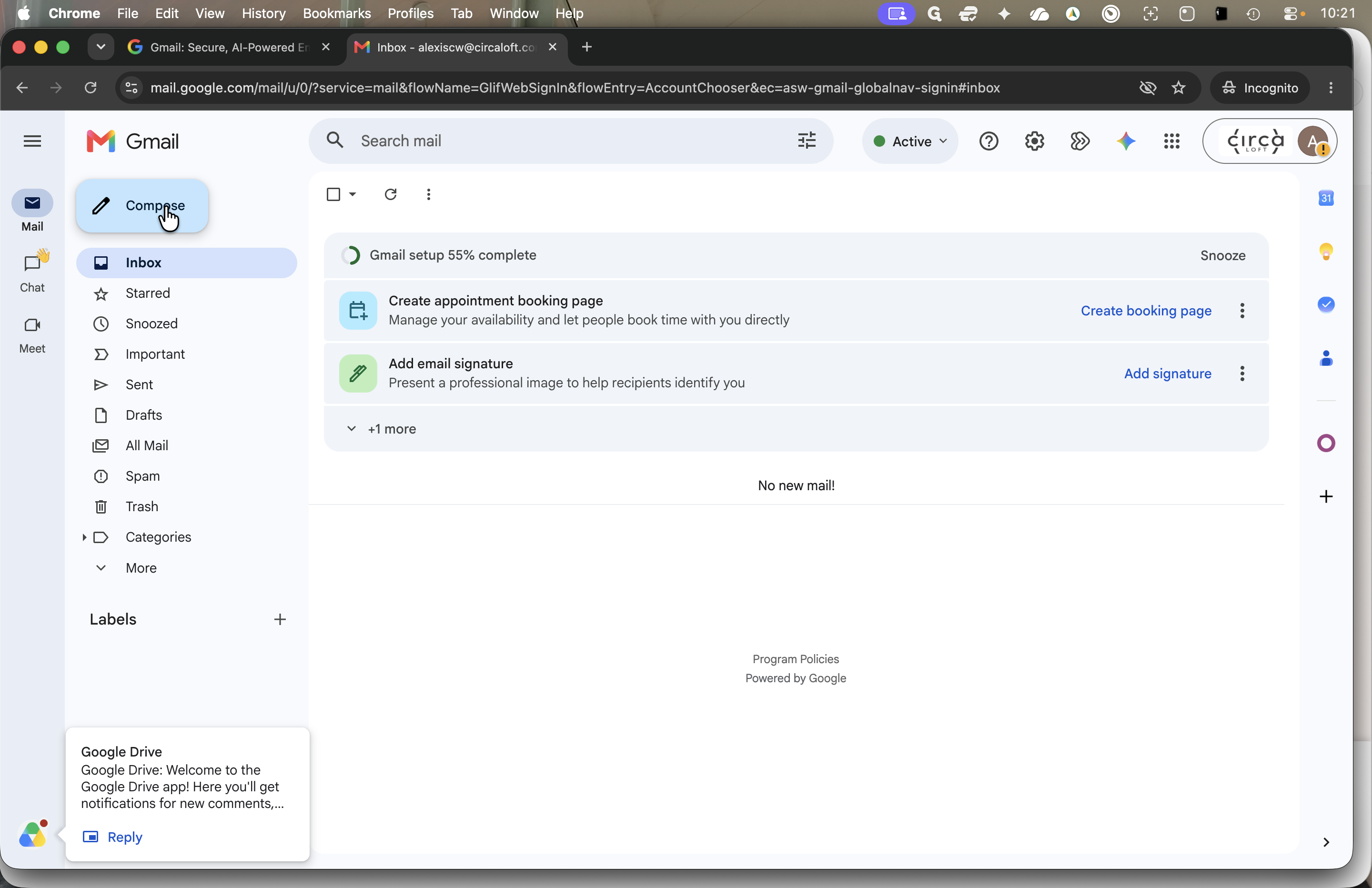 Step #18: Send a test message