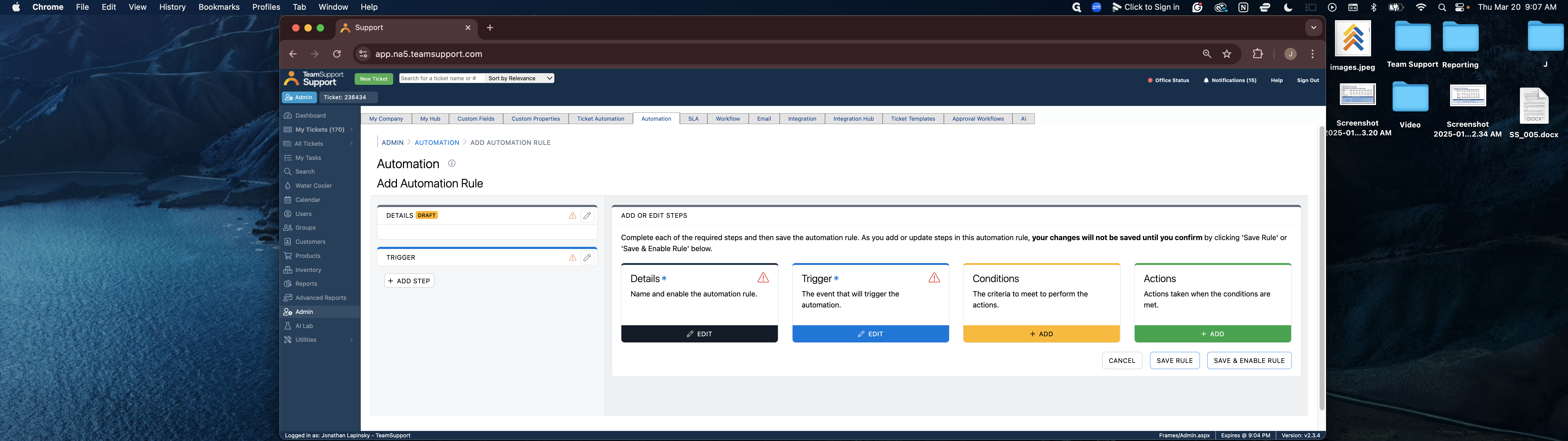 Step #4: Click on "EDIT" under details to get started