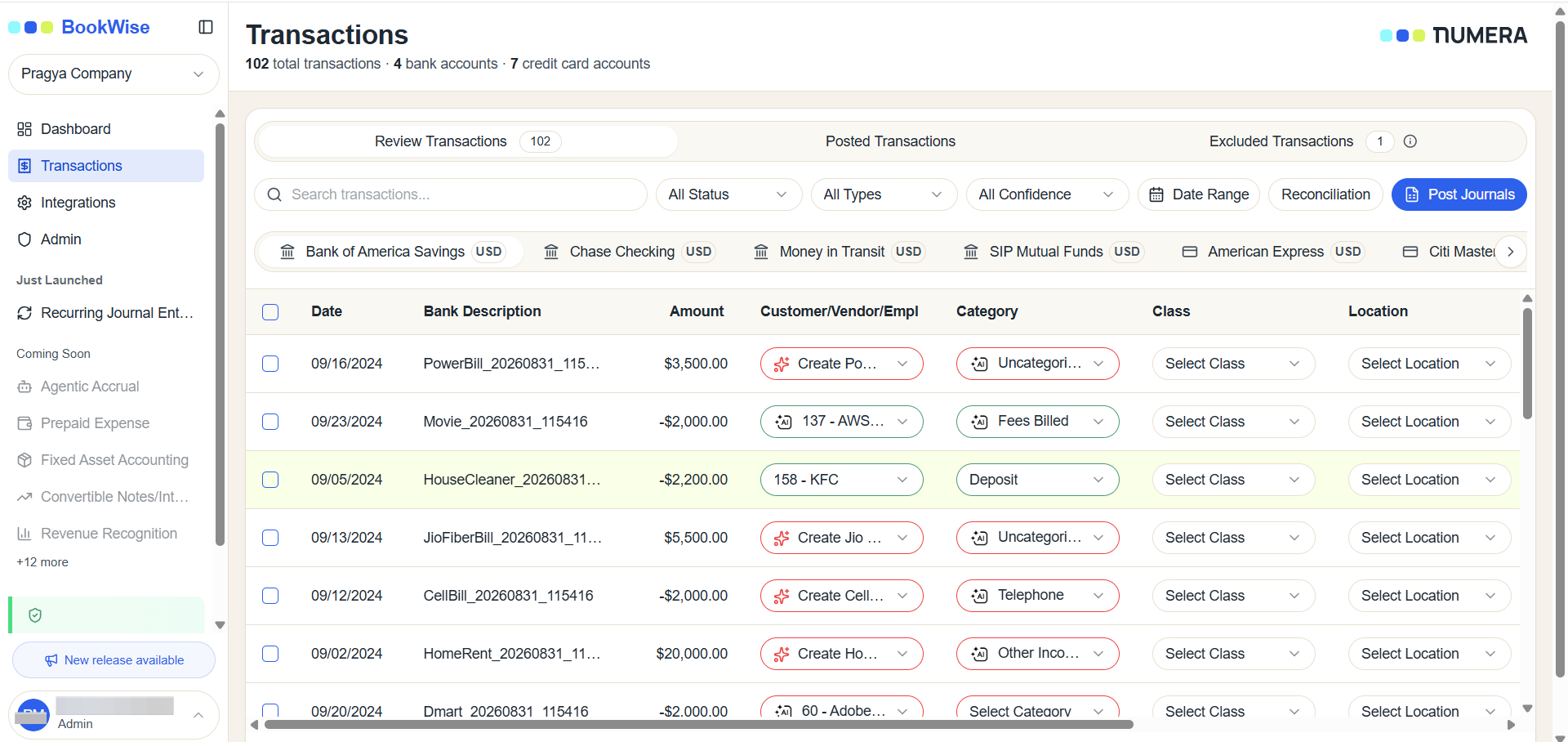 Step #7: The newly created customer will be displayed in the selected field.