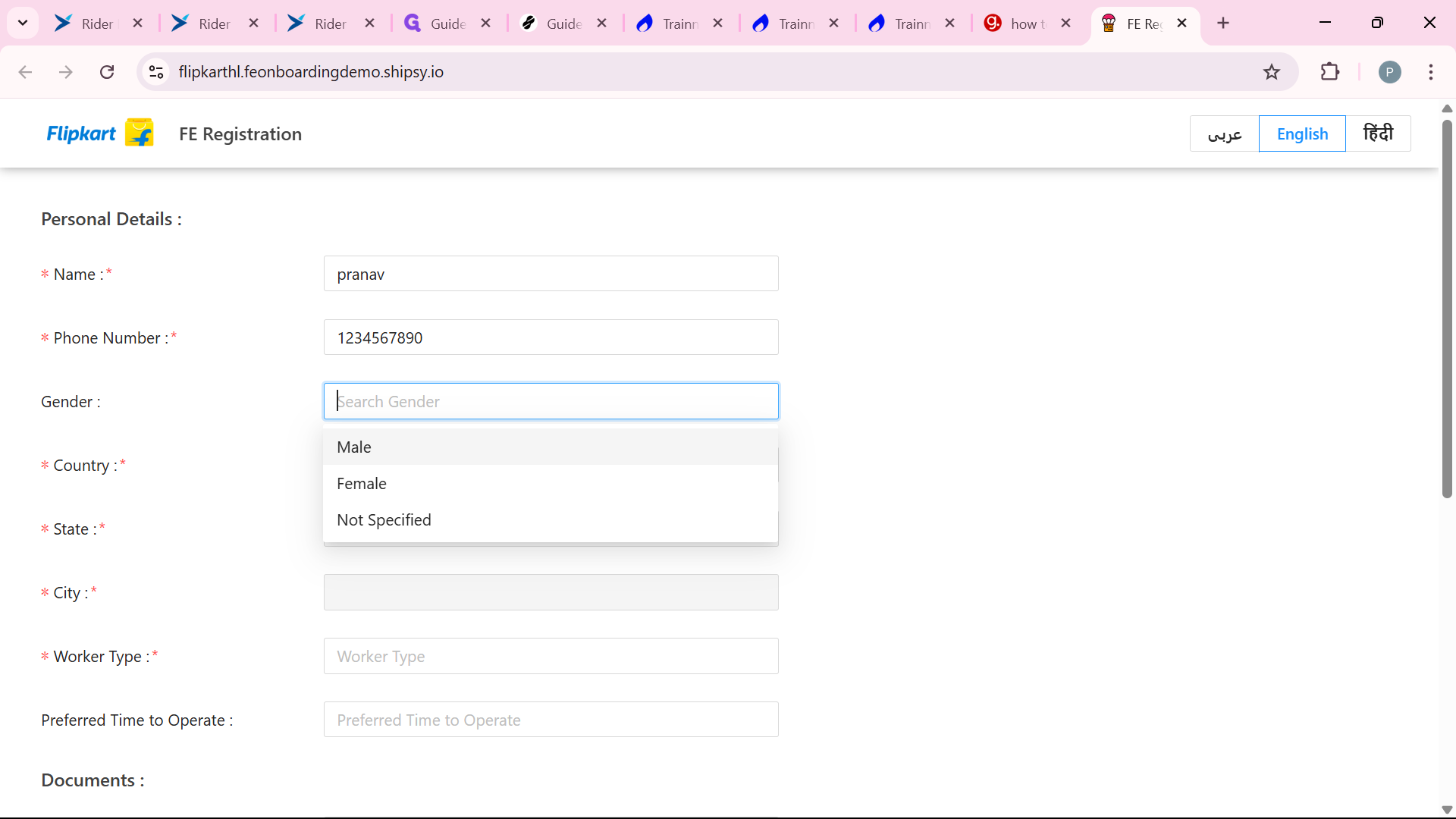 Step #7: Click here