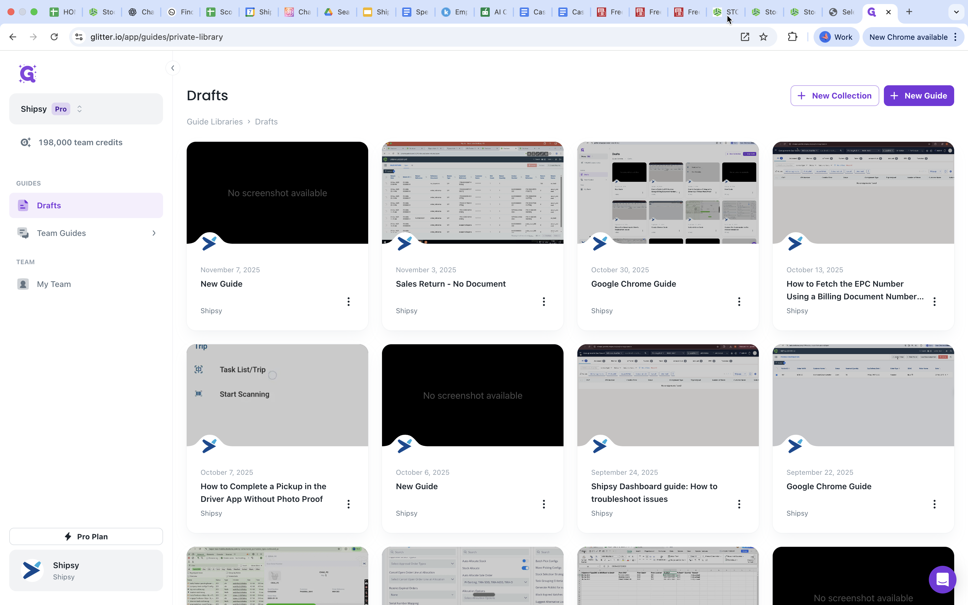 Step #1: Click on "STC"
