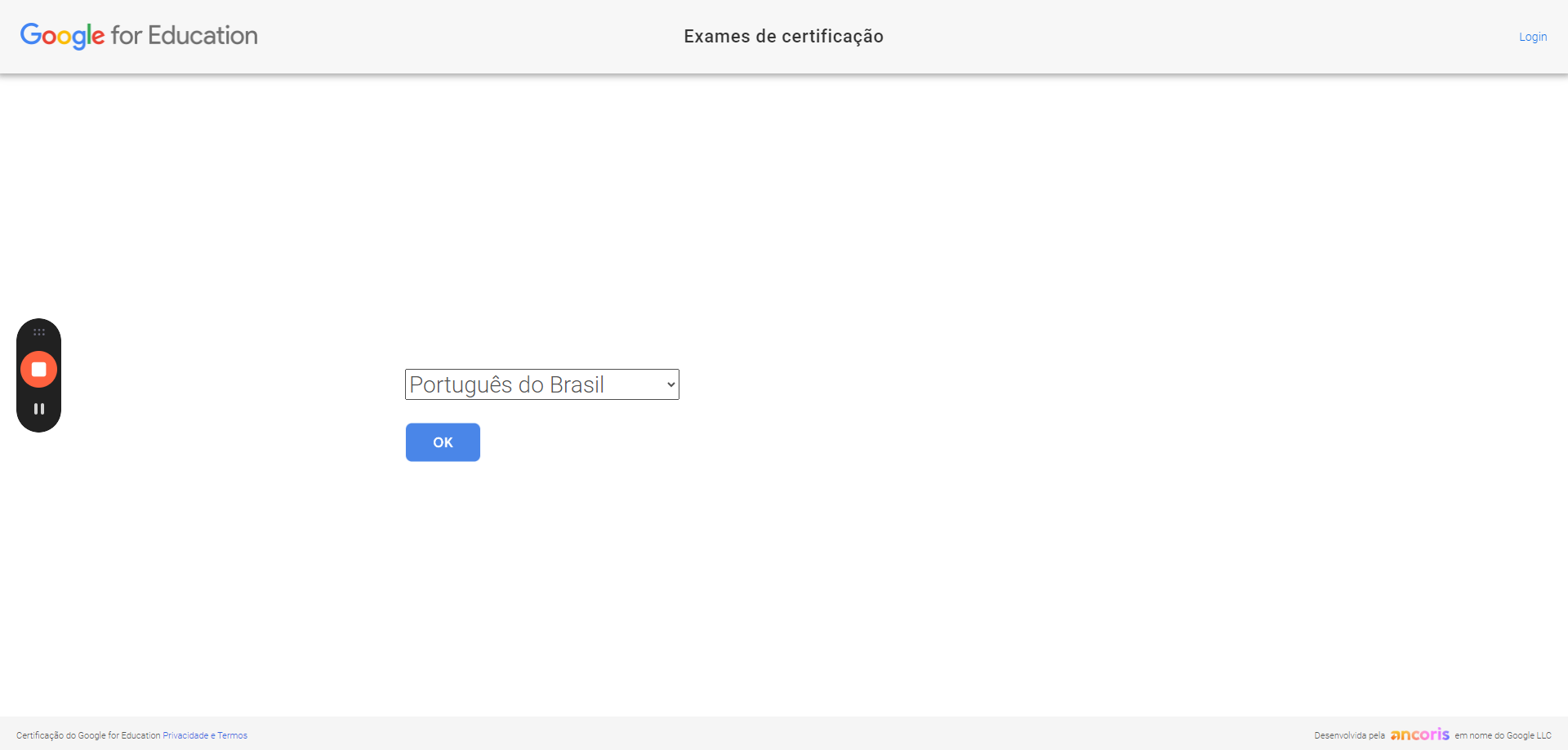 Step #4: Após selecionar o idioma "Português do Brasil", clique no botão OK