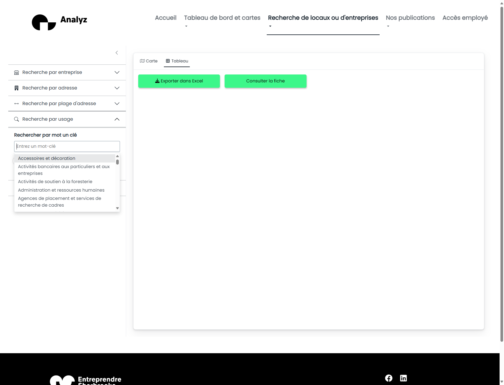 Step #6: Cliquez sur "Entrez un mot - clé"