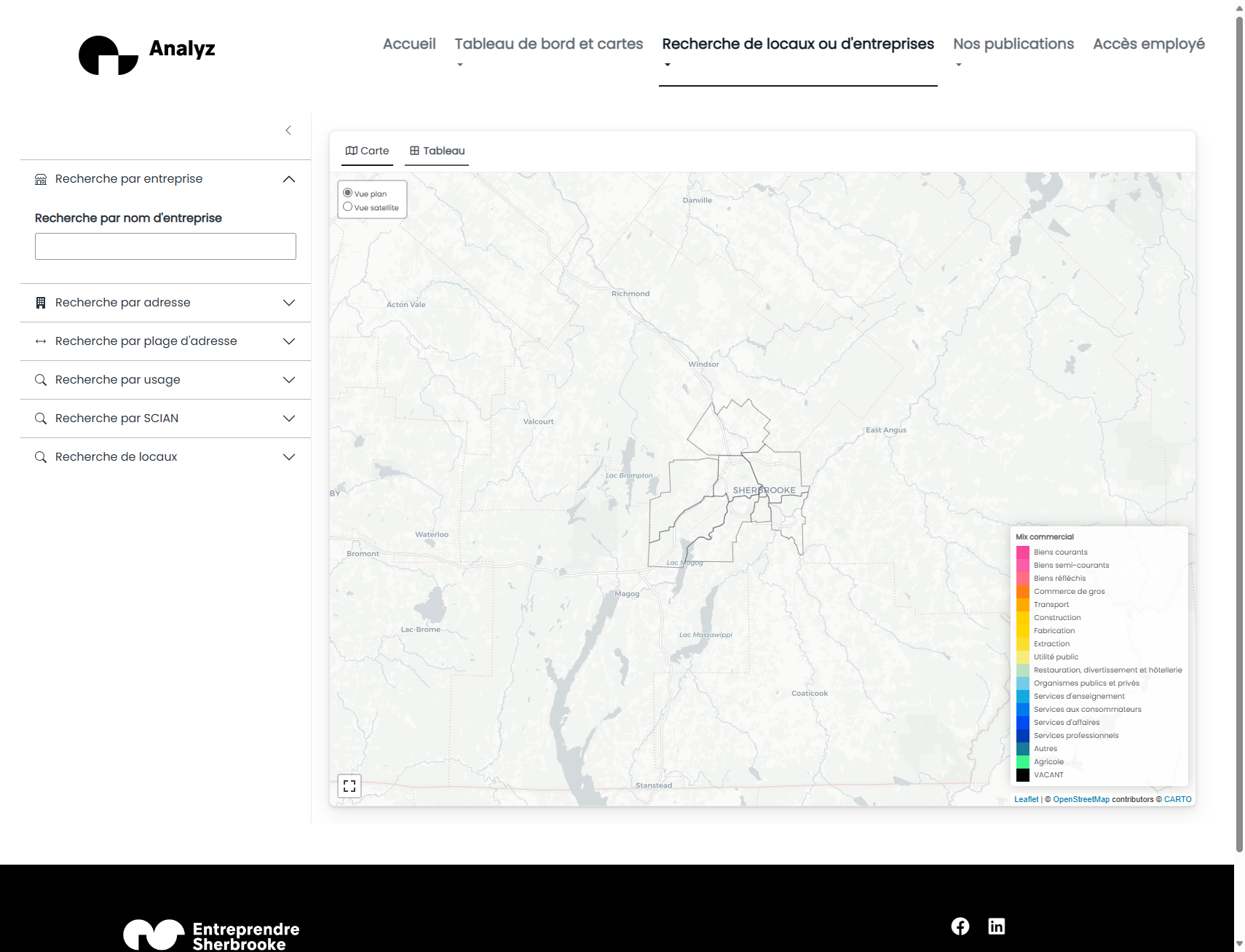 Step #4: Cliquez sur "Tableau"