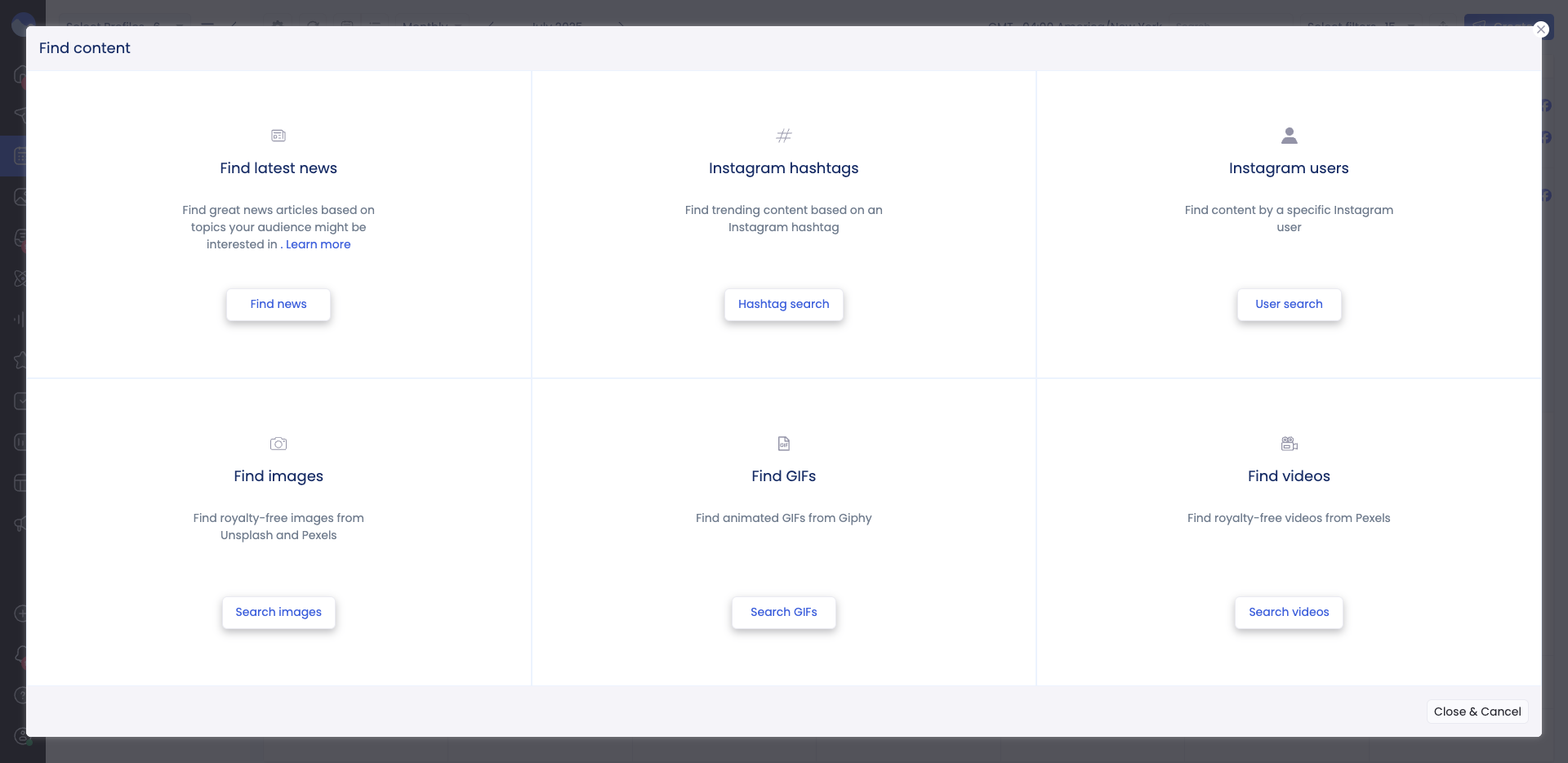 Step #9: Click on "User search"
