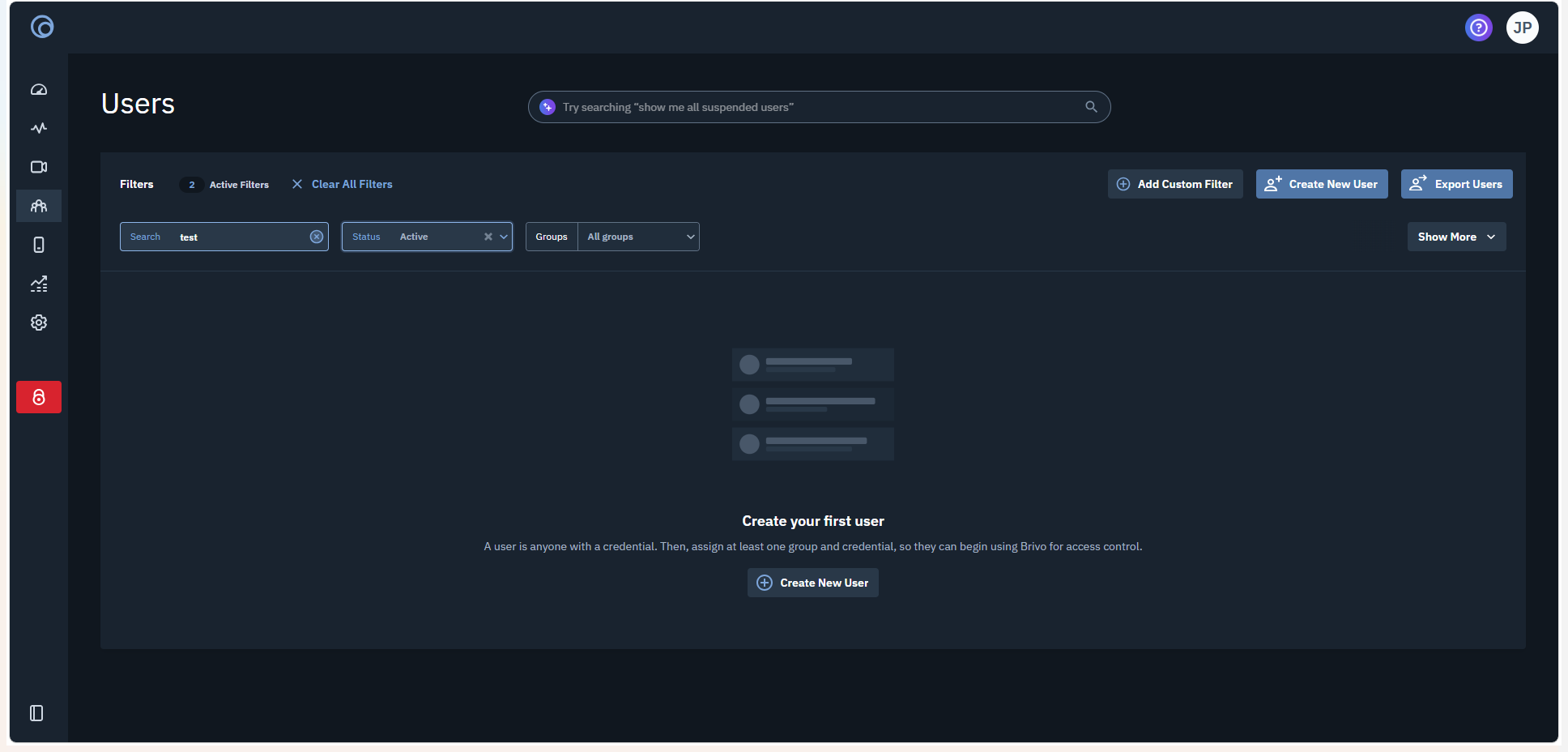 Step #7: Click the x in the search bar to clear your previous name filter.
