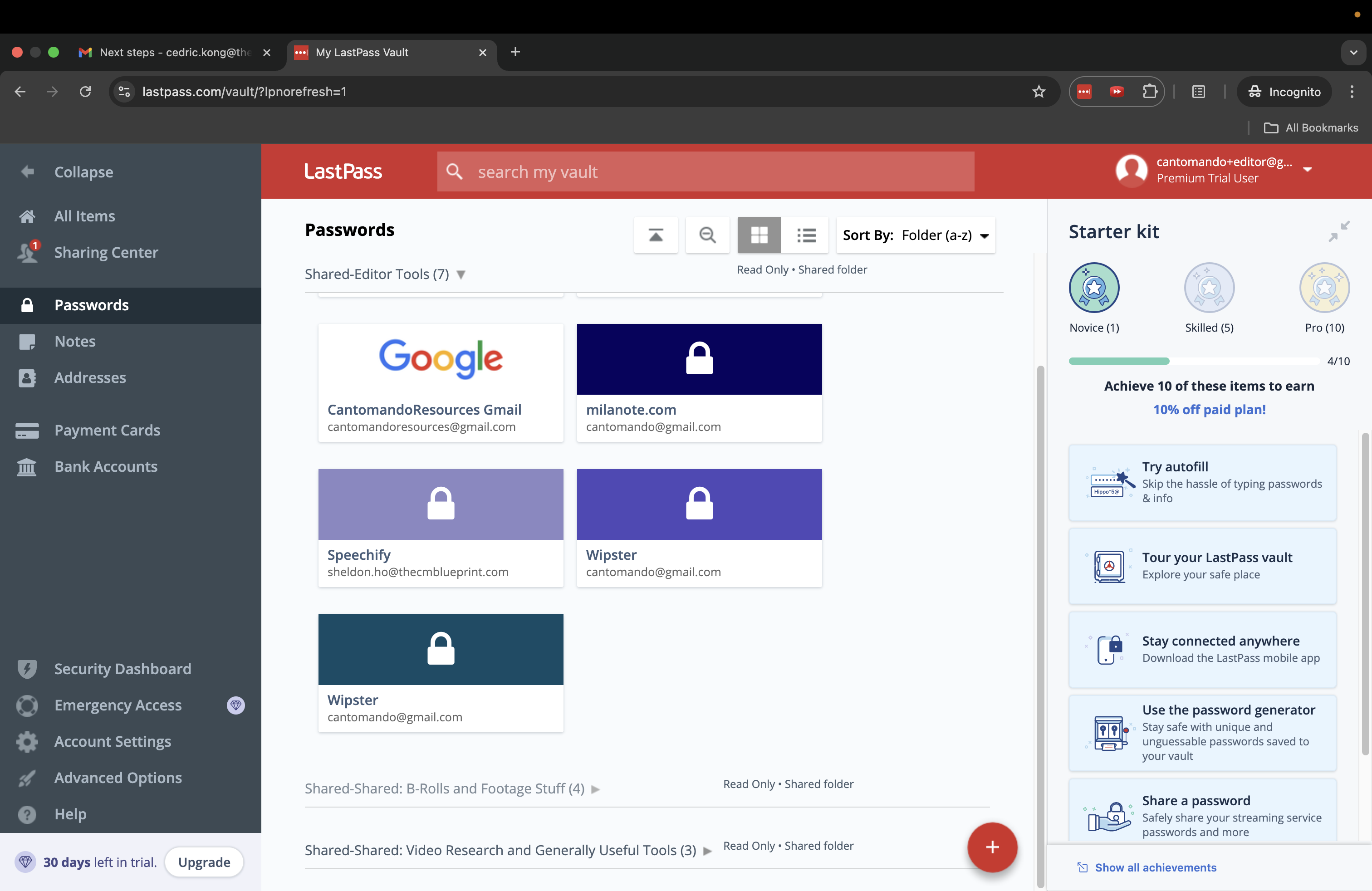 Step #5: Here you can see some of the tools you have access to.