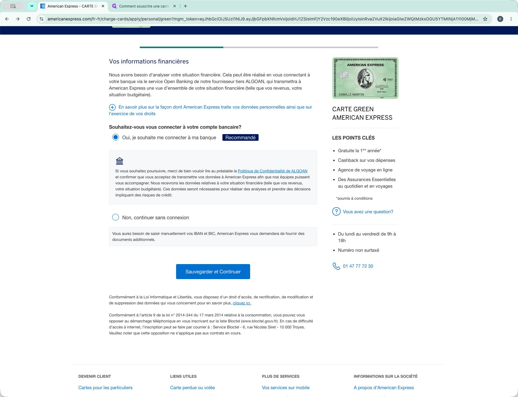 Step #6: Nous vous conseillons de cliquer sur Non, continuer sans connexion afin d'éviter un BUG du système