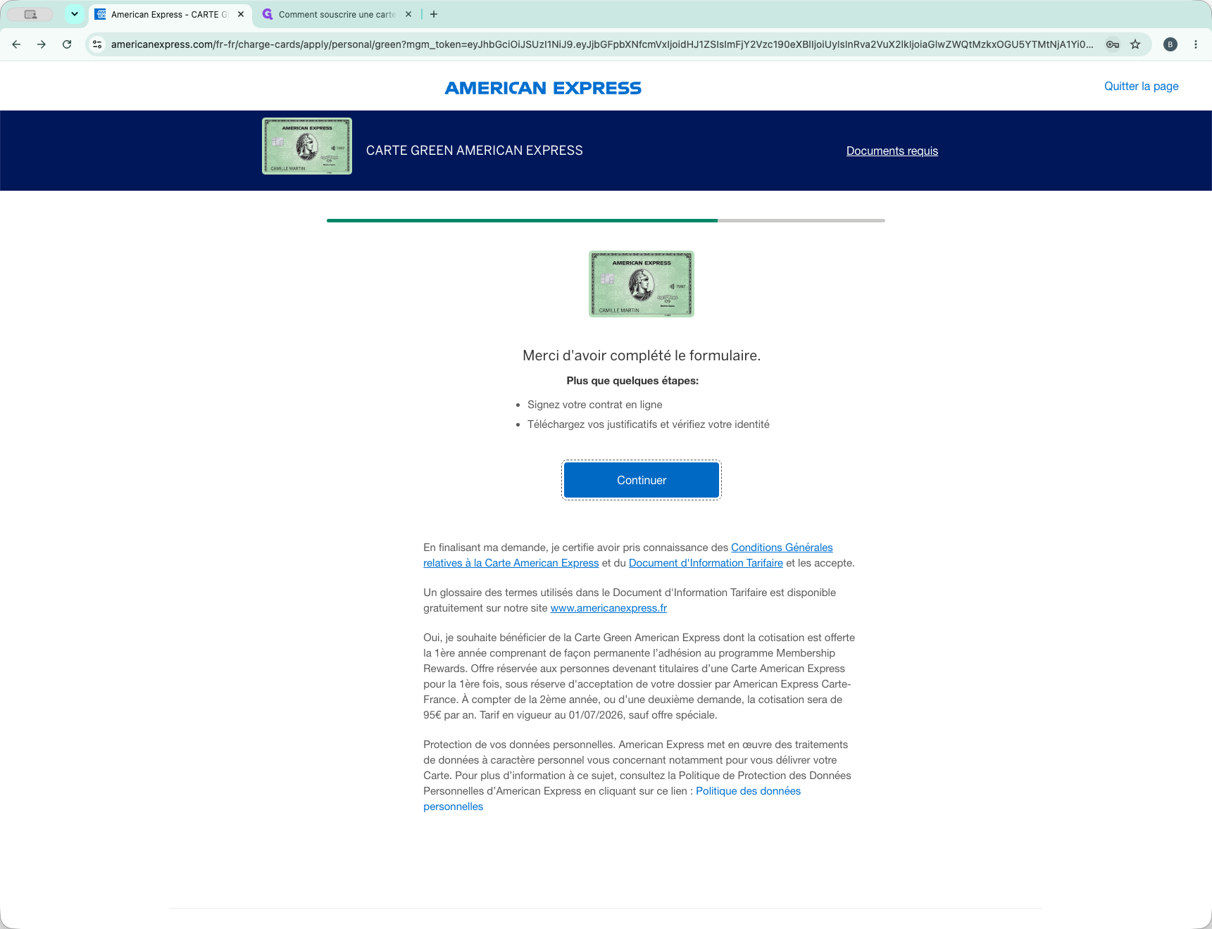 Step #17: Cliquez sur Continuer sur la page de confirmation.