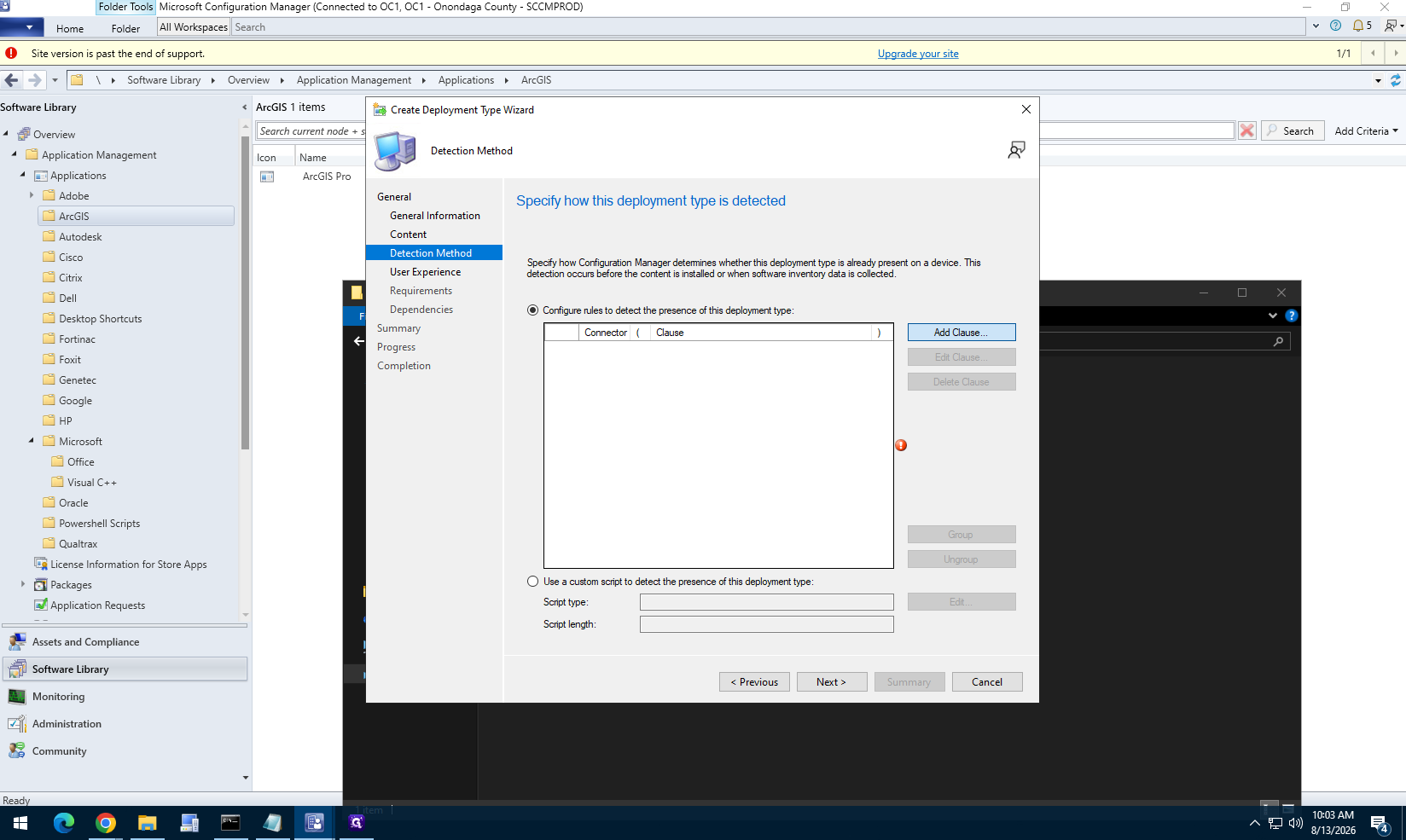 Step #23: On the Detection Method tab, click Add Clause.
