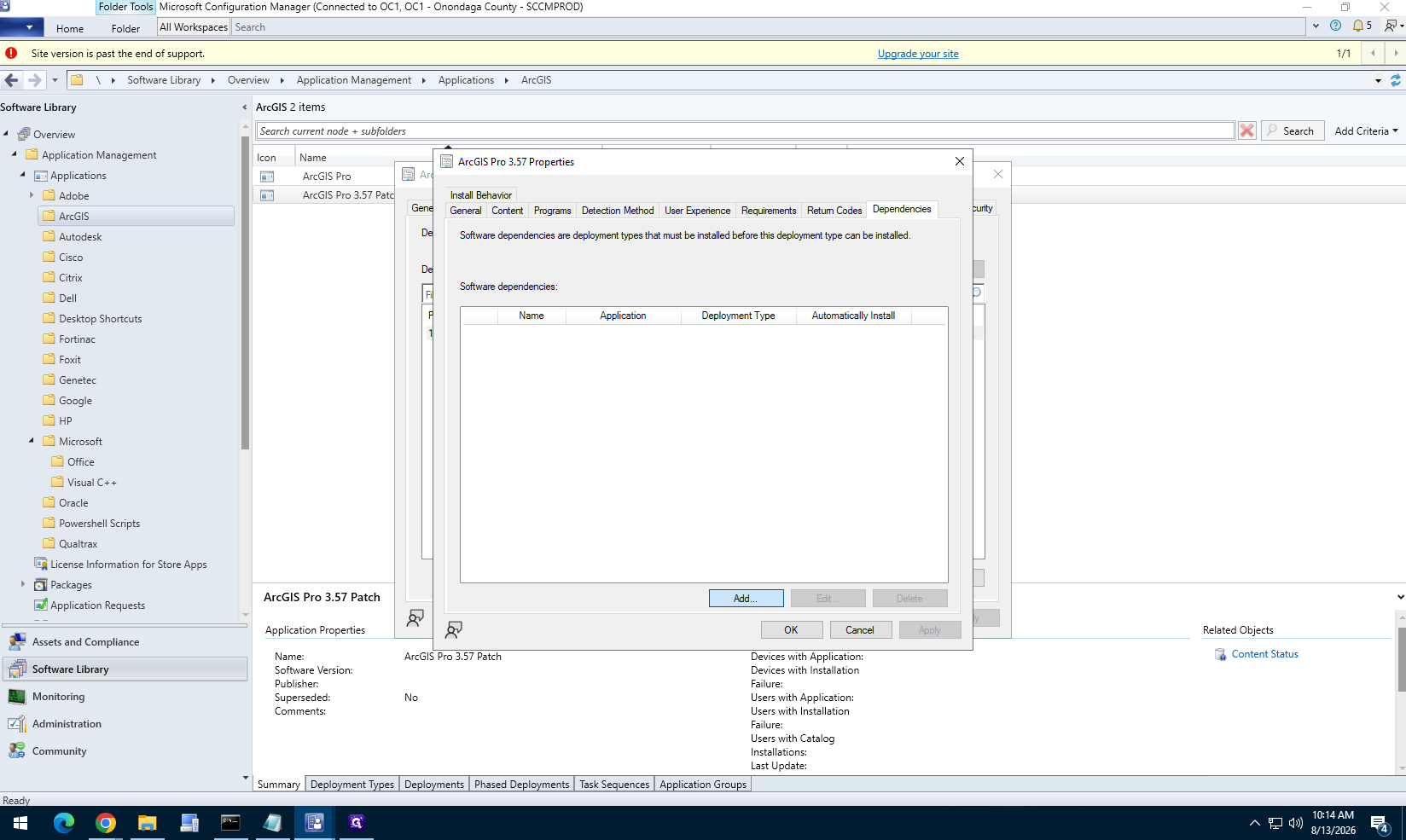 Step #31: Click Add to create a new dependency group.