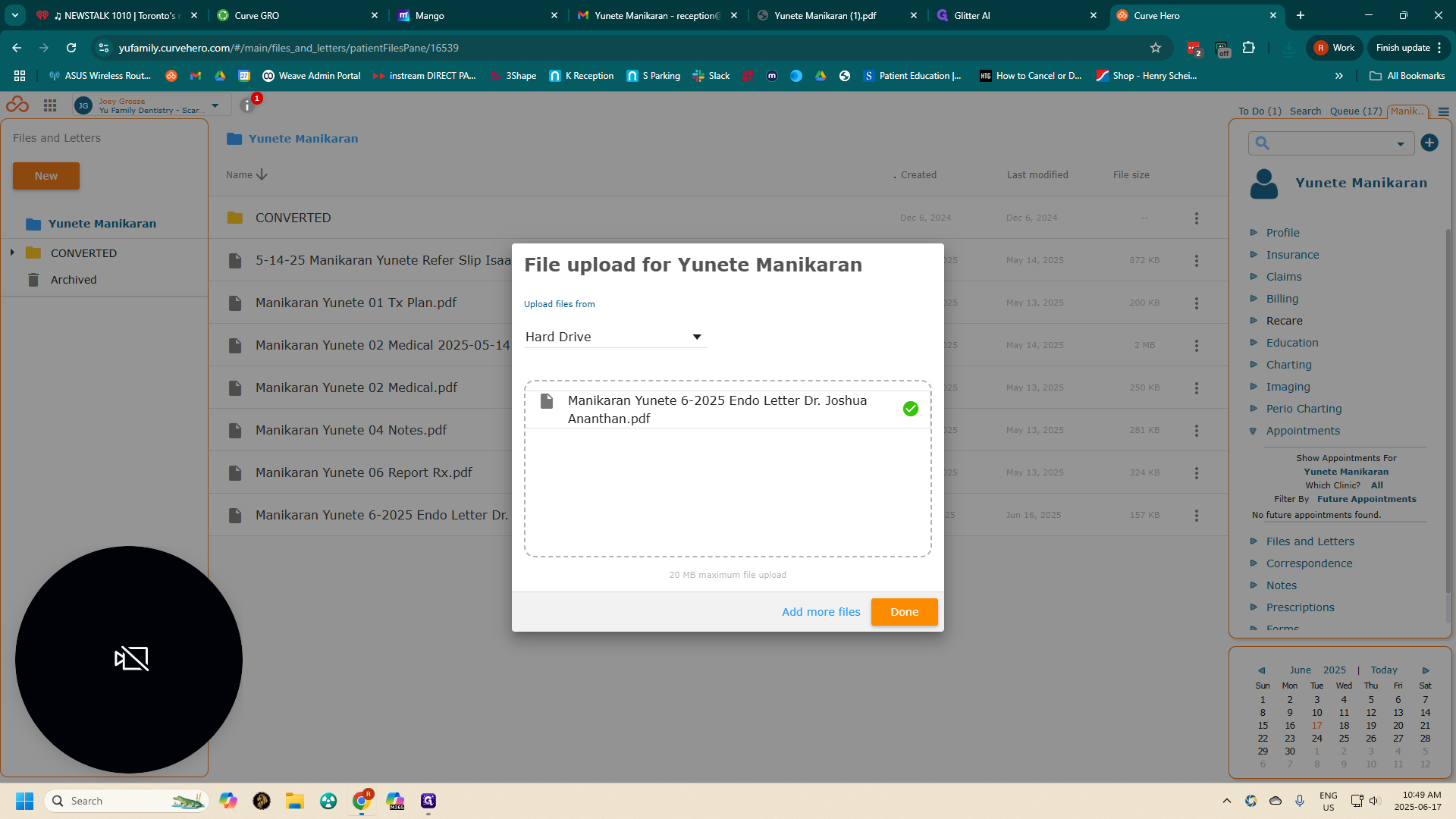 Step #20: Click on "Done"