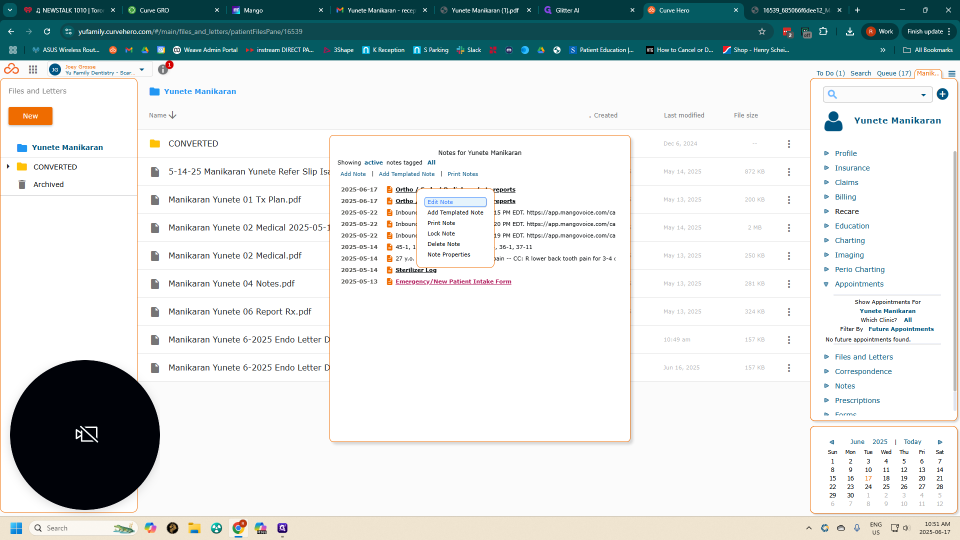 Step #43: Click on "Edit Note"