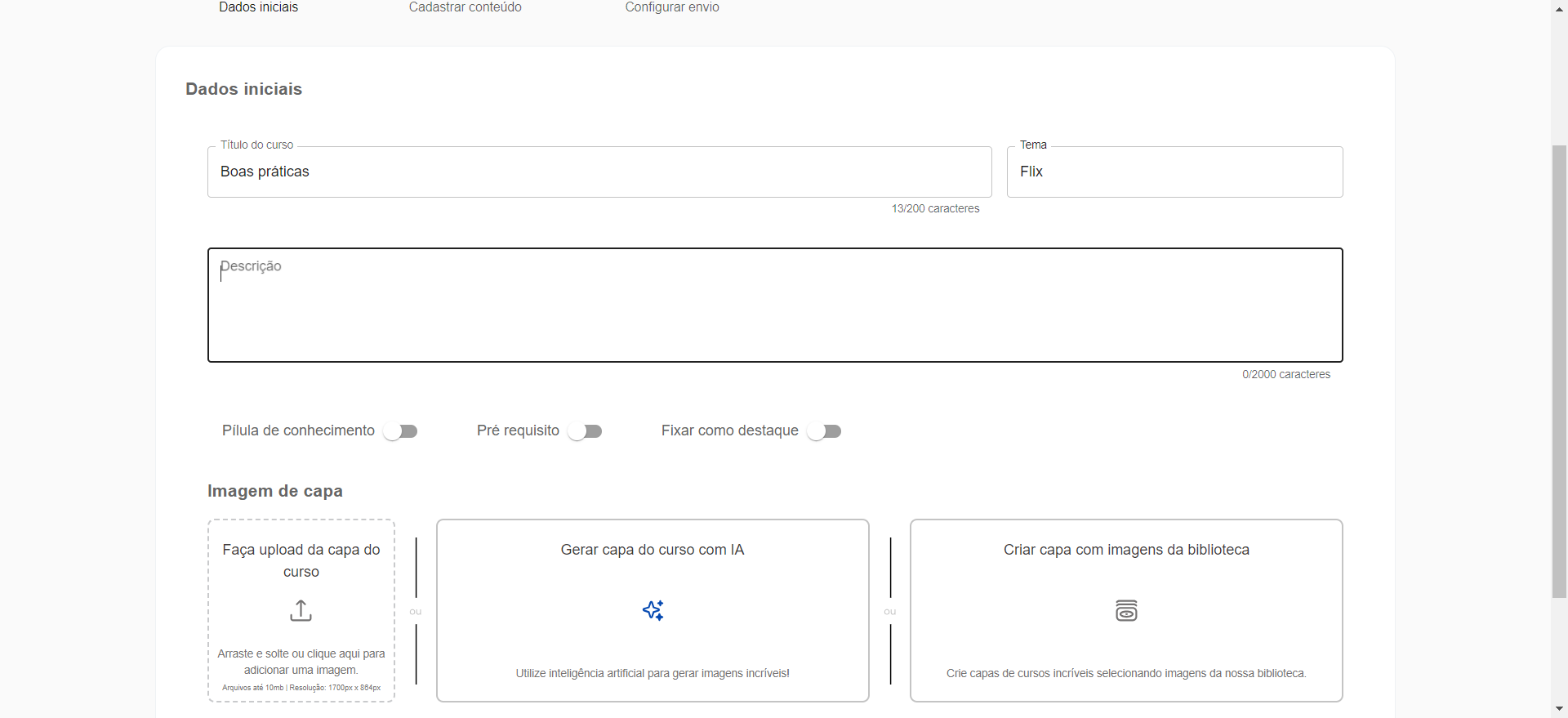 Step #7: Façam uma descrição