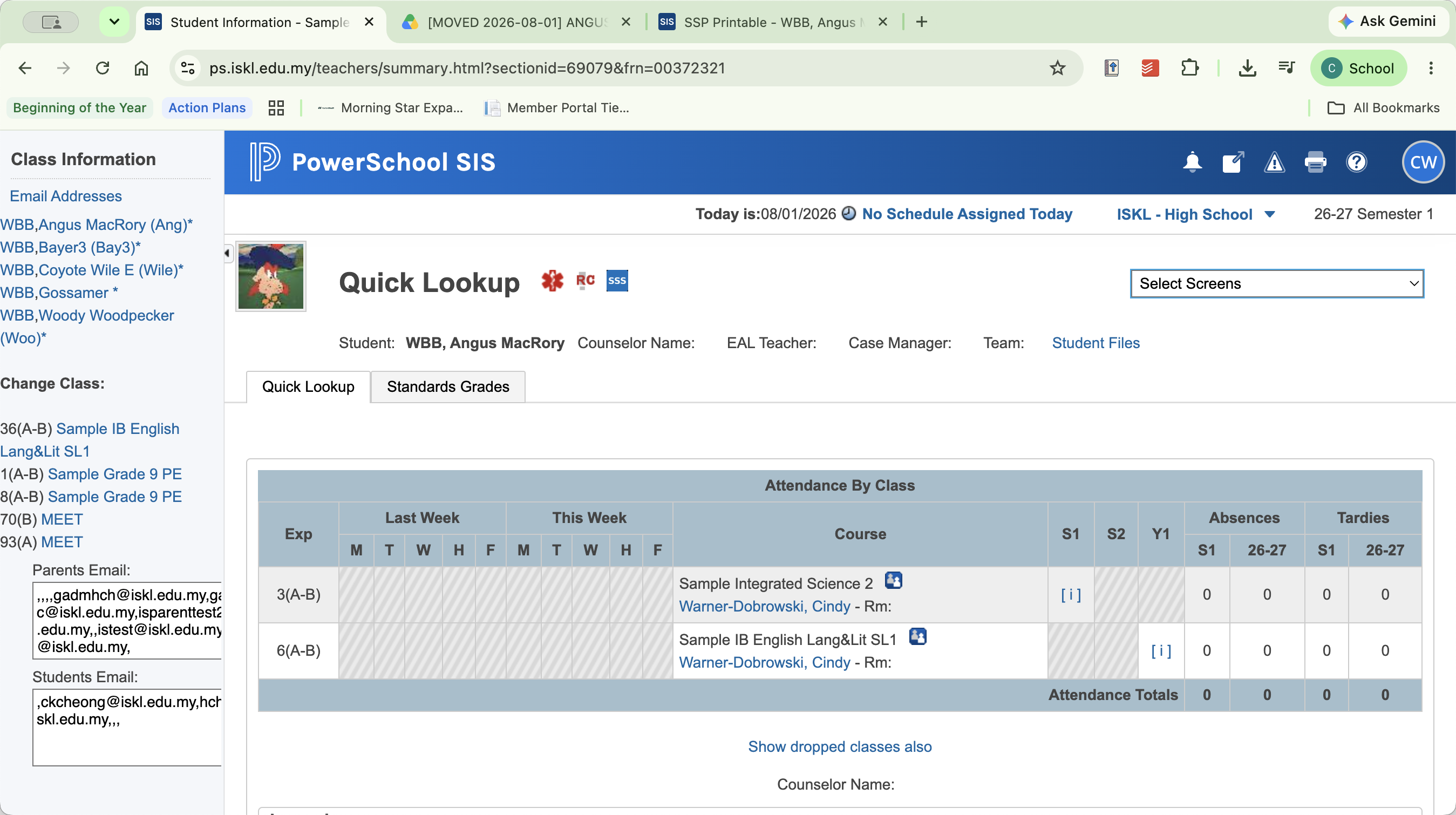 Step #12: Select Document Attachments to view historical evaluations, consent forms, and past plans.