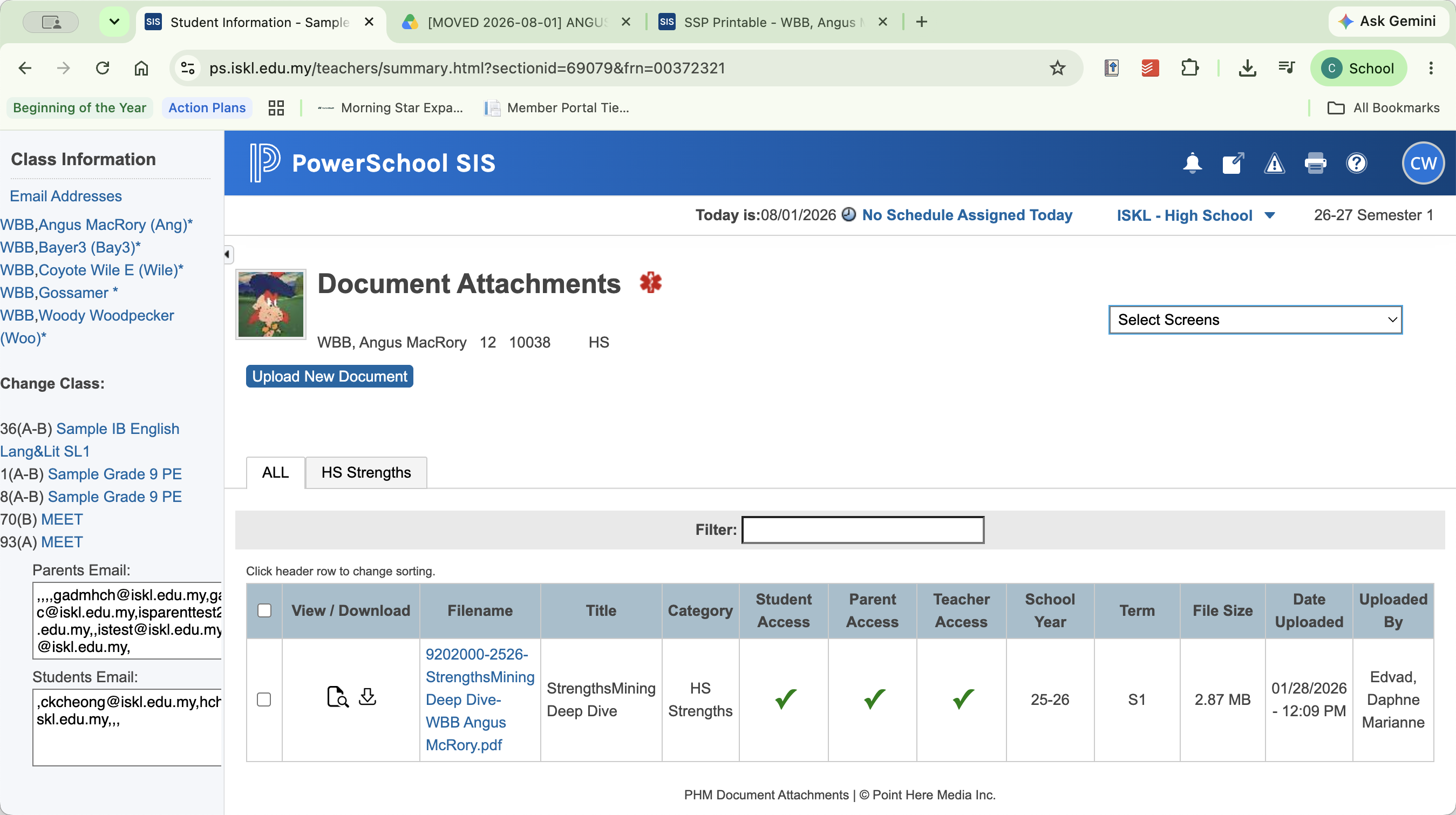 Step #13: Click the view/download icon next to the file you want to read.