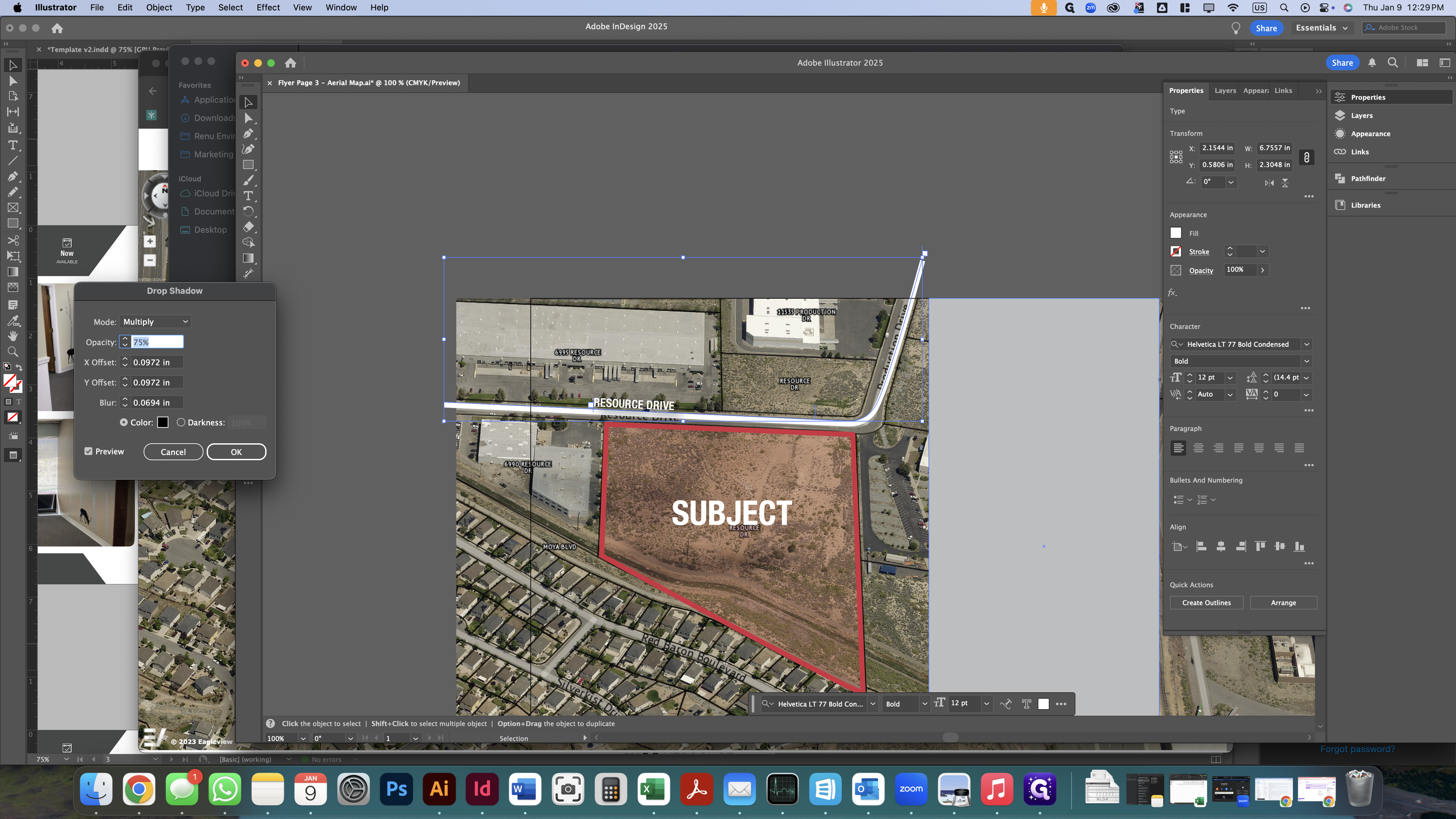Step #62: Double-click on "75 %"