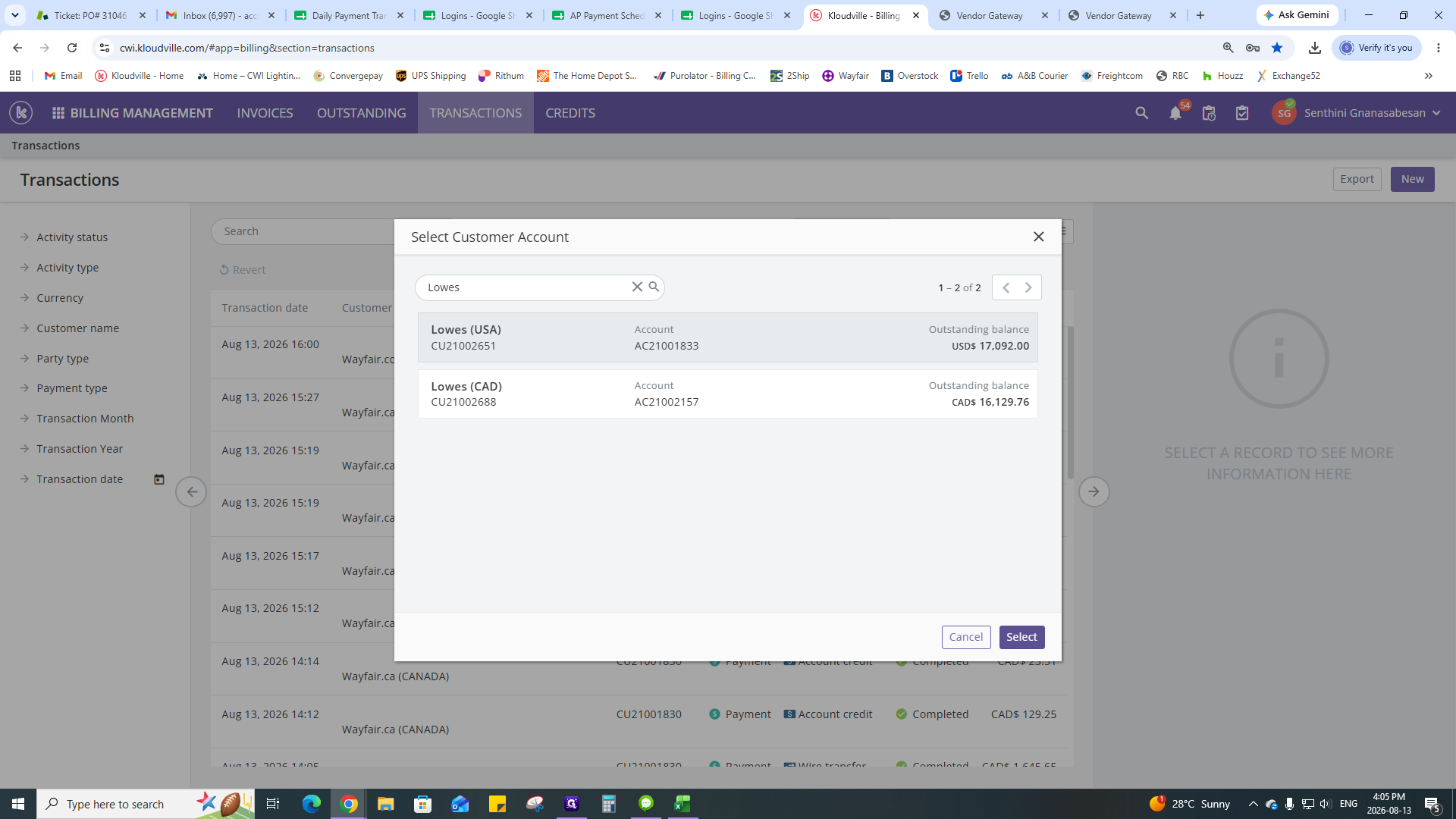 Step #13: Click Select.