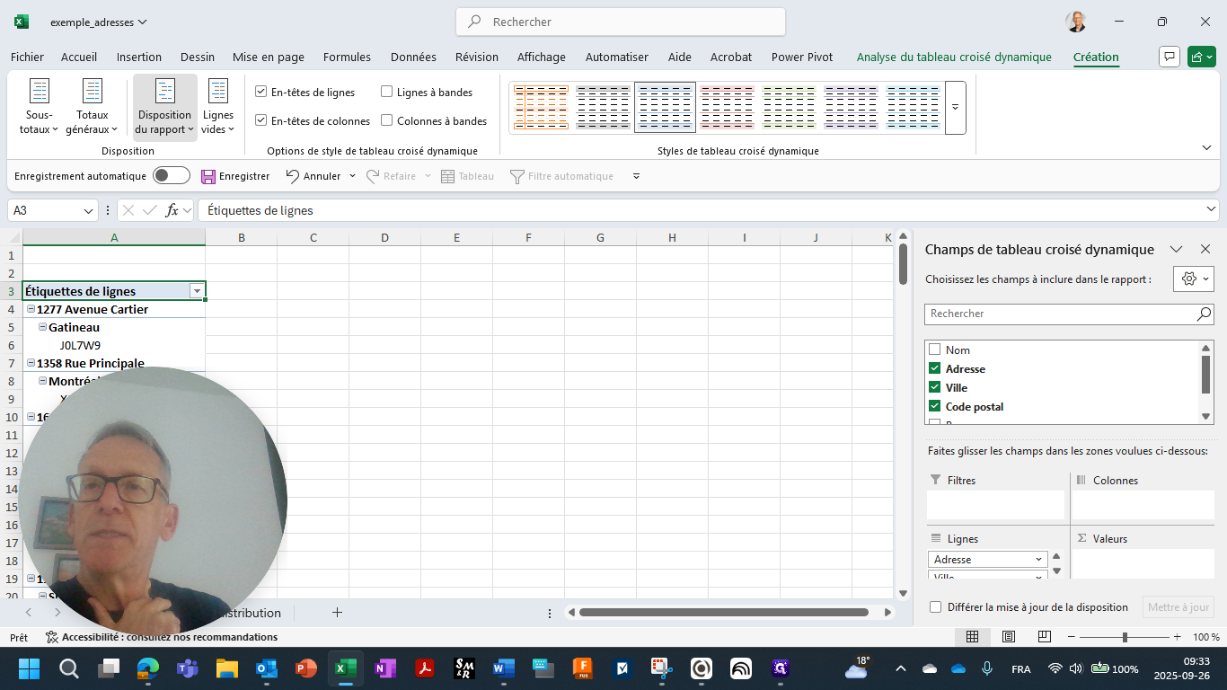 Step #7: Cliquez sur "Disposition"