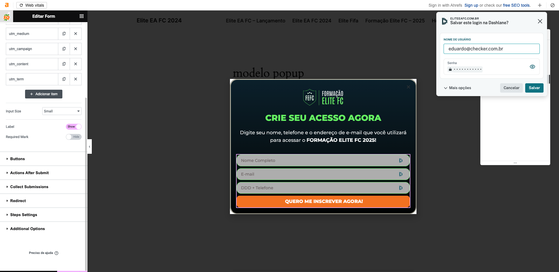 Step #8: Cliquem em "▸ Redirect"