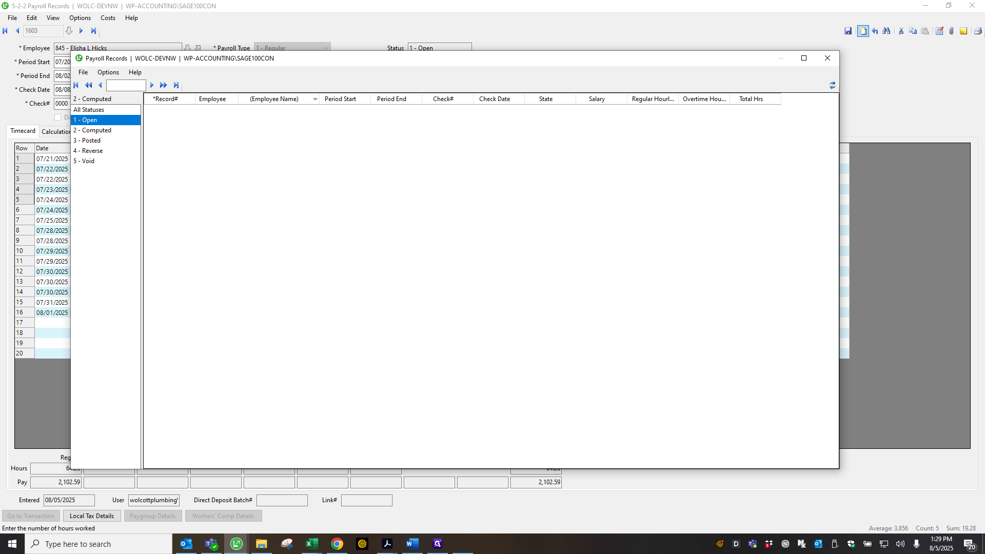Step #44: Double-click on "Di 1 - Open"