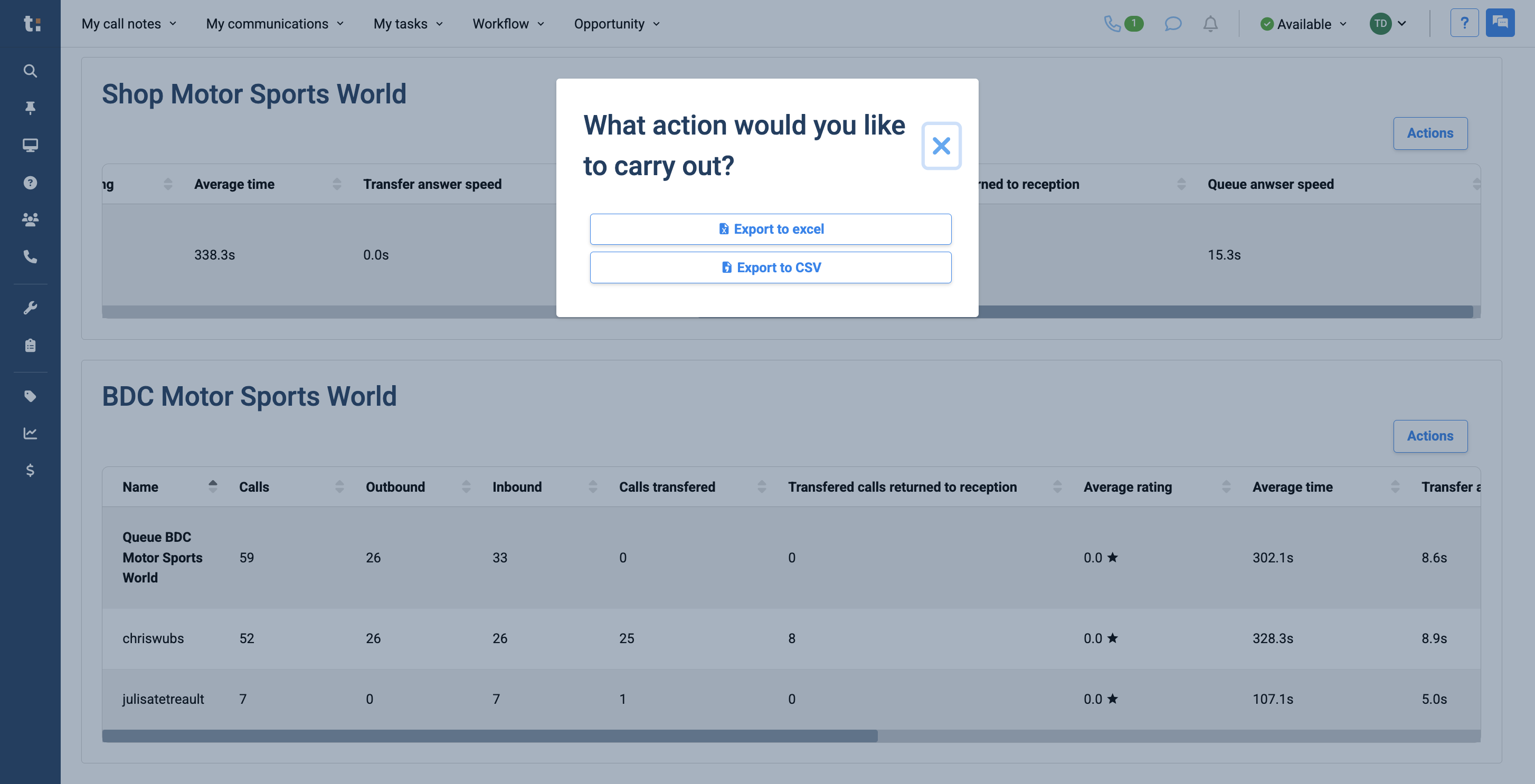 Step #32: choose export