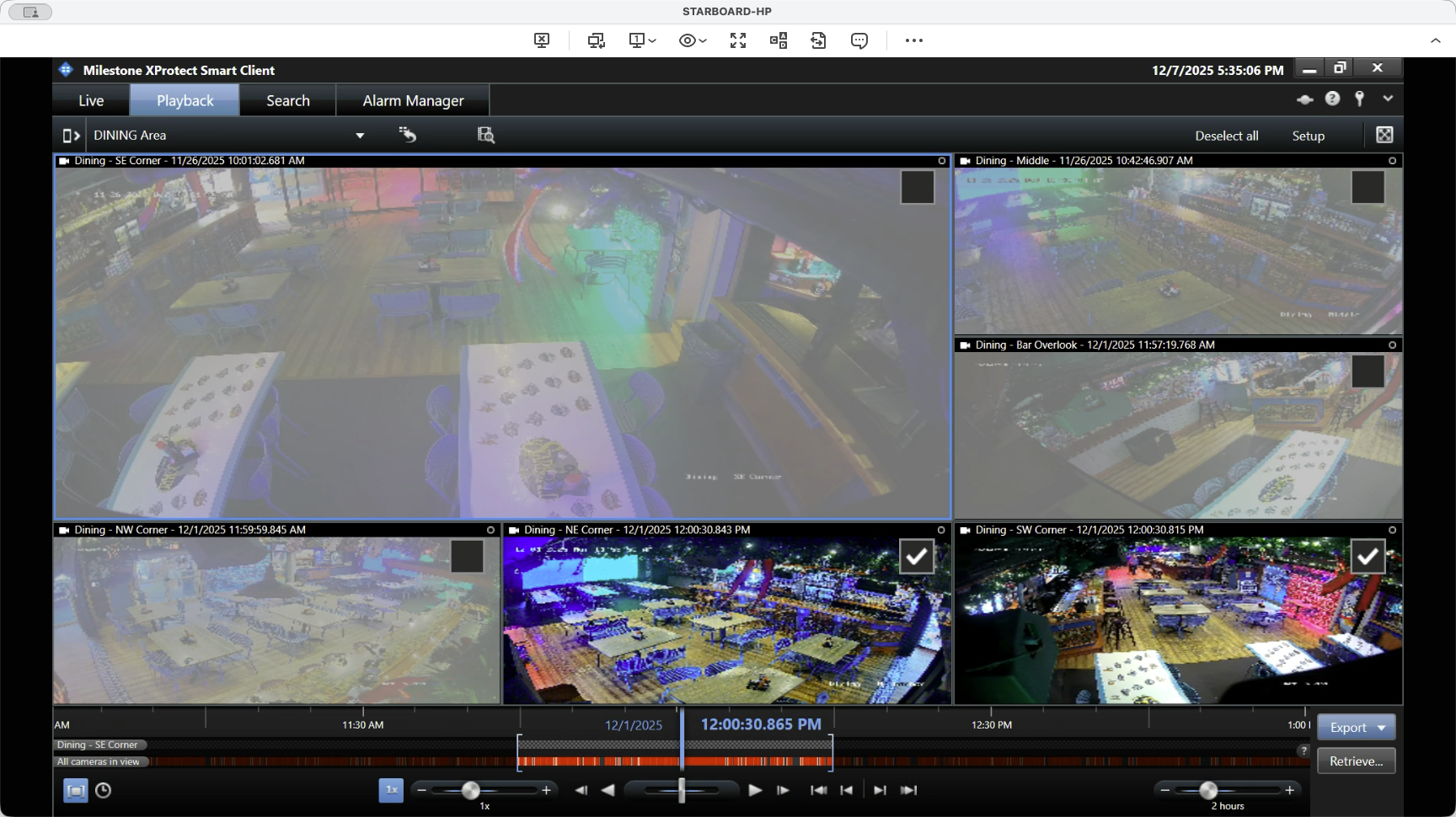 Step #10: Click on "Export ▼"
