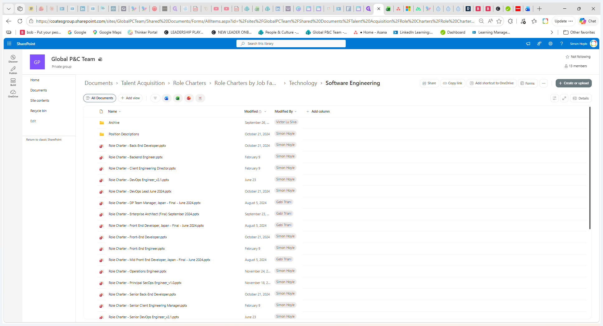 Step #9: Select File Upload and choose the finalized role charter from your local drive.