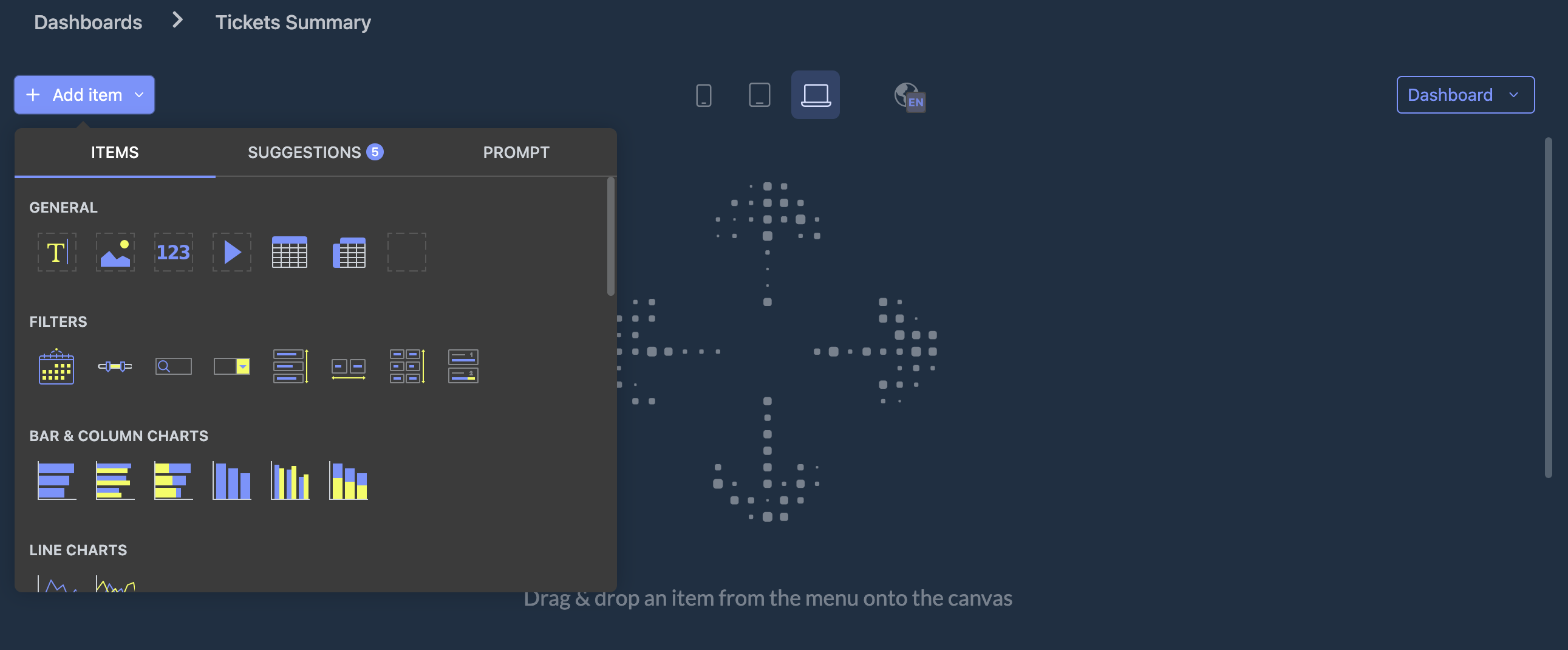 Step #4: Click Add Item