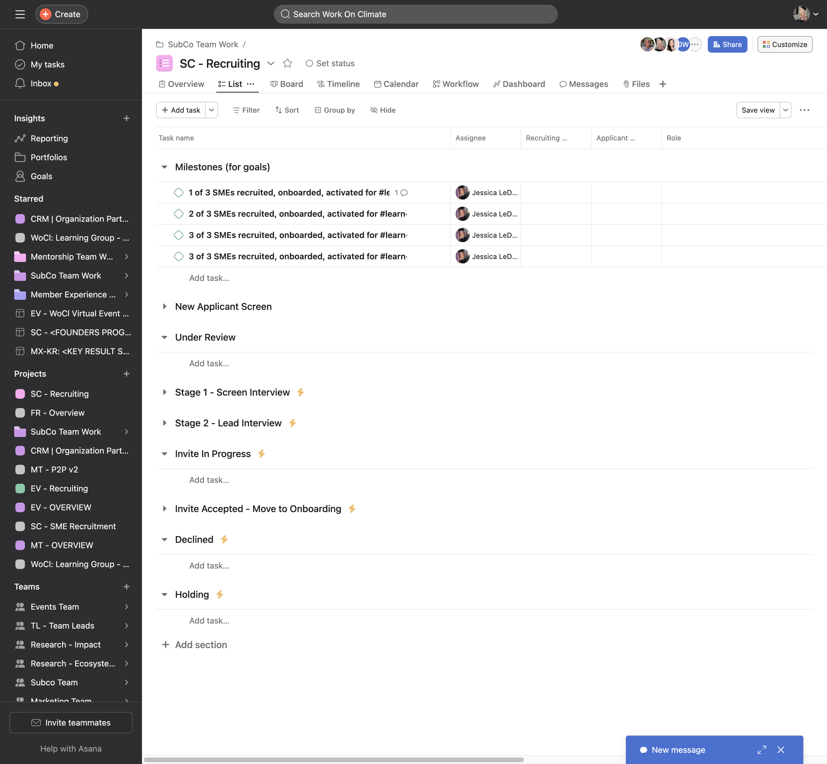 Step #1: Click on "Customize" from the top right-hand corner.