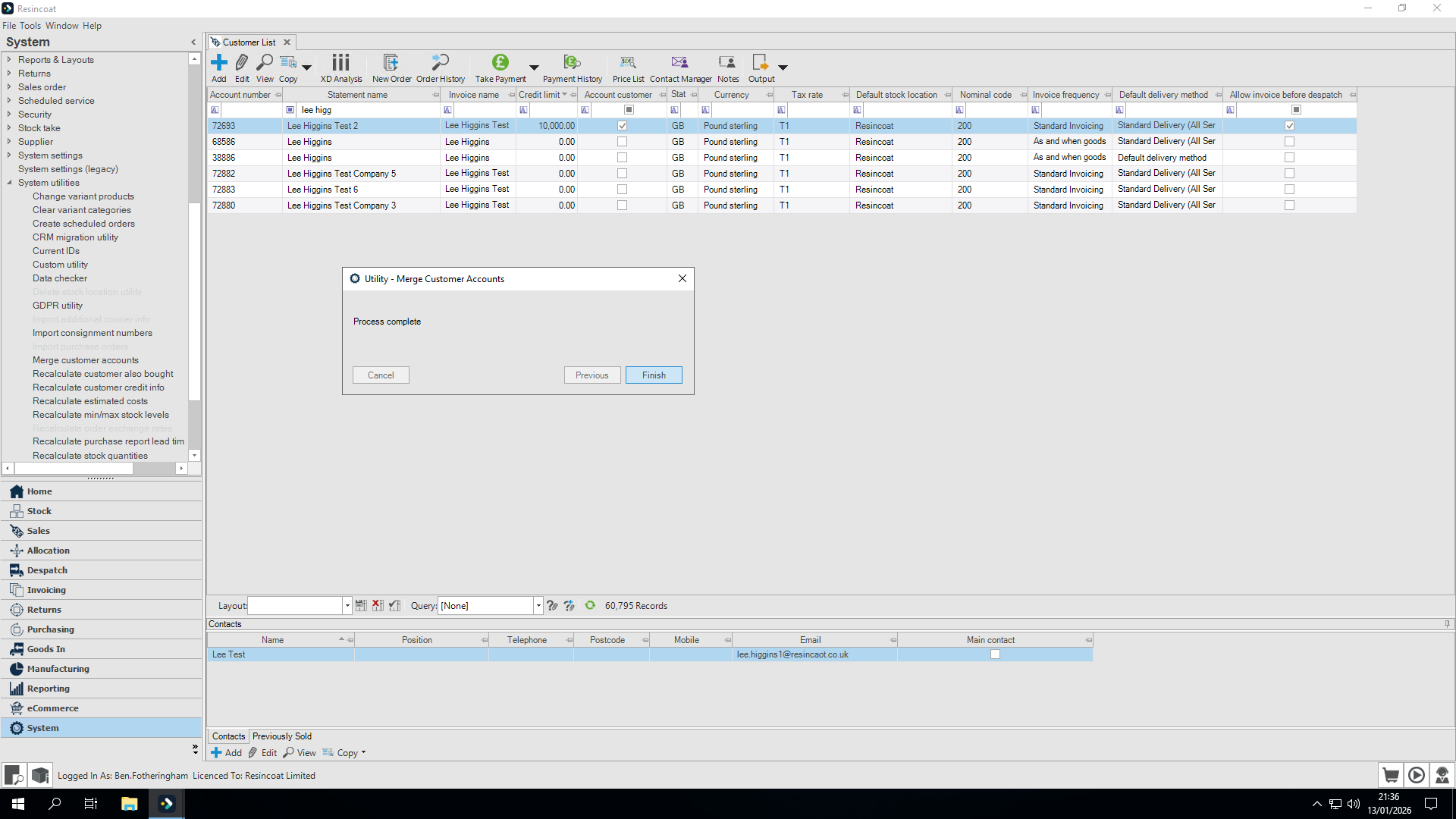 Step #7: Click on "Finish"